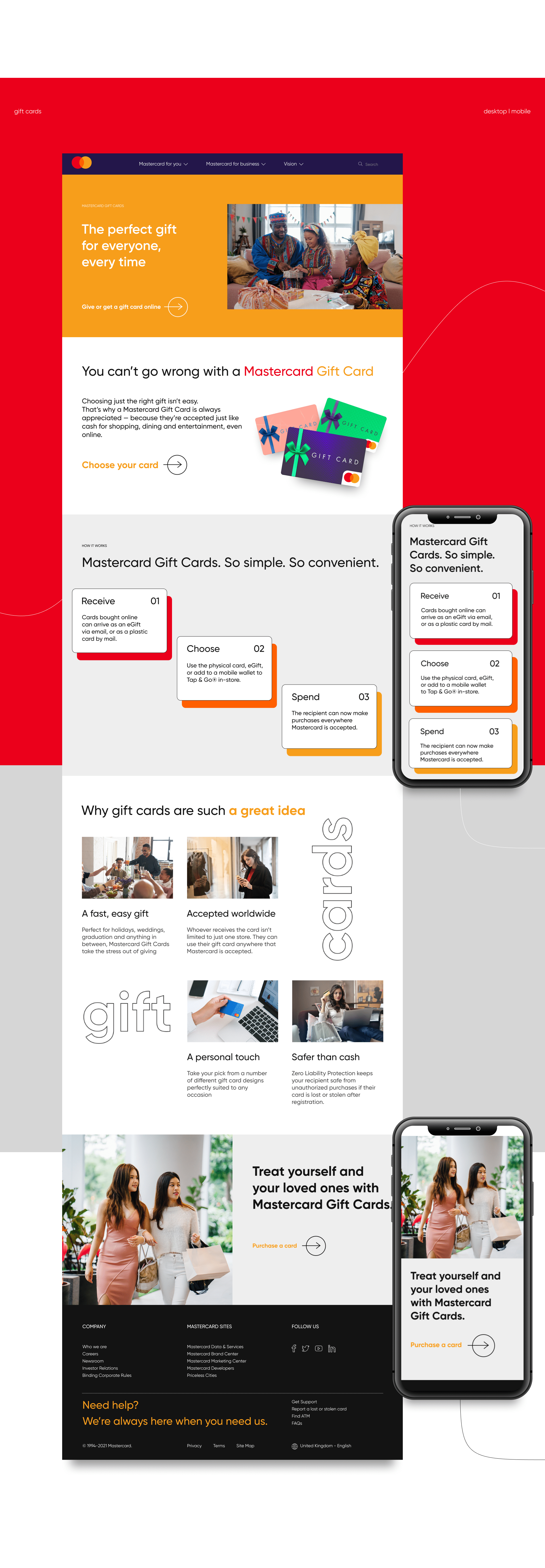 MASTERCARD WEBSITE REDESING CONCEPT — Изображение №6 — Интерфейсы на Dprofile