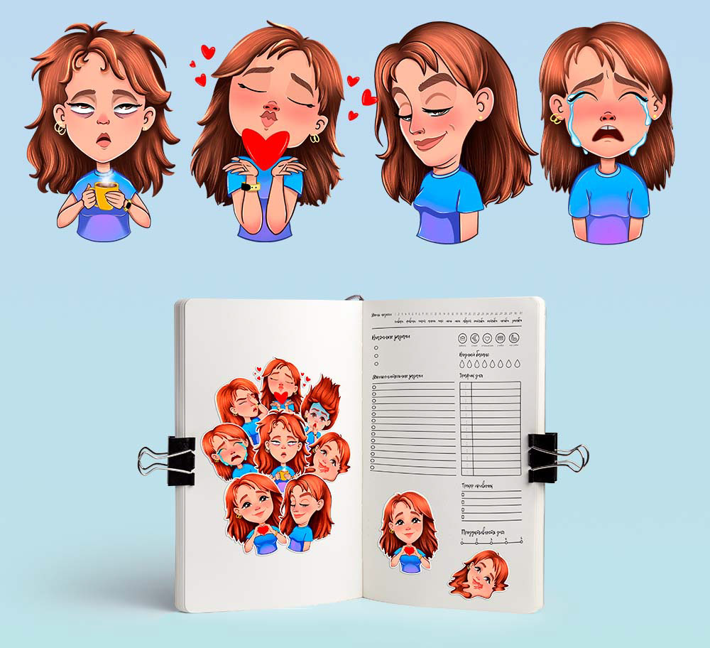 Stickers for you — Изображение №3 — Иллюстрация на Dprofile