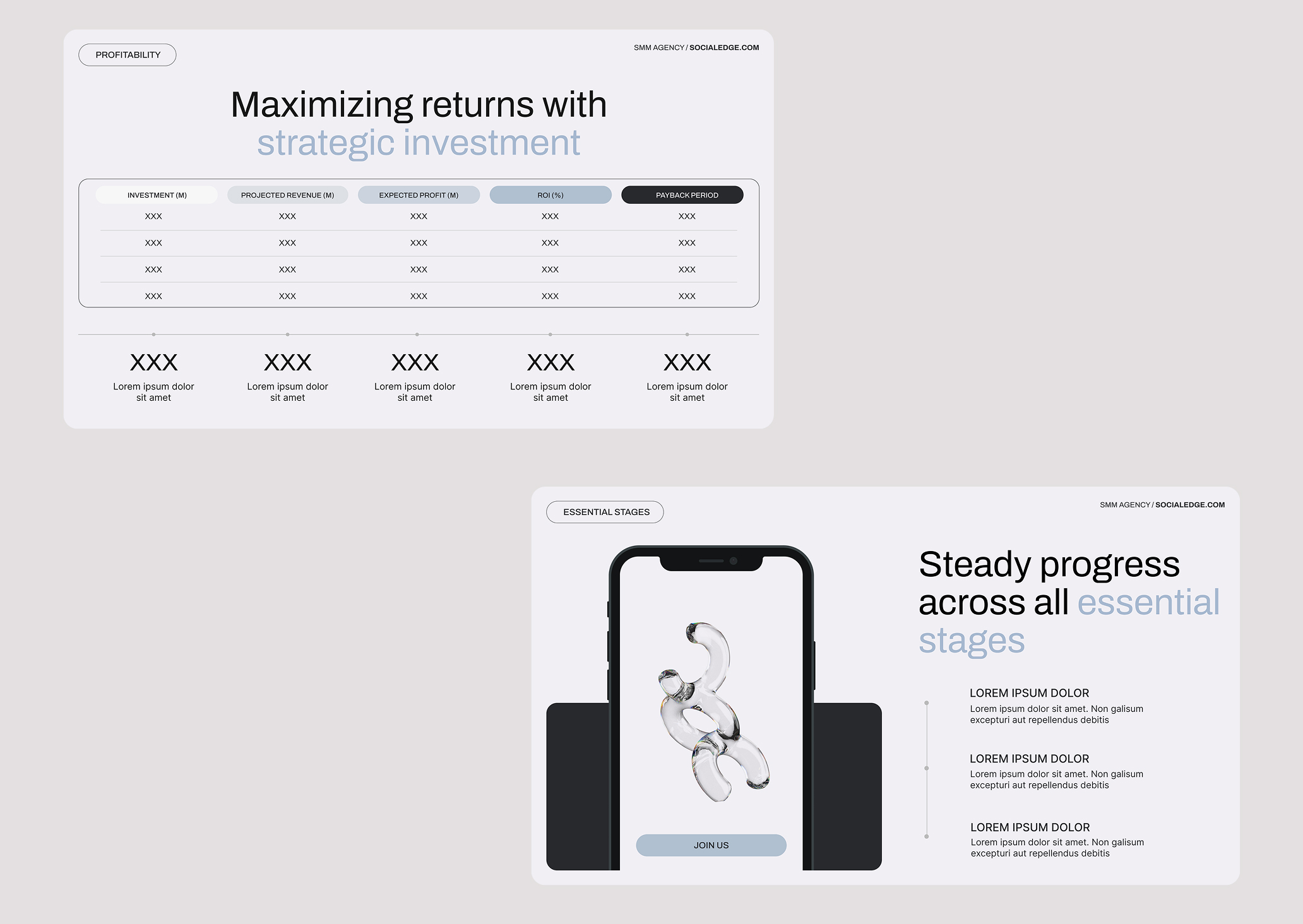 Презентация для инвесторов  |  Pitch deck presentation — Изображение №10 — Графика, Маркетинг на Dprofile