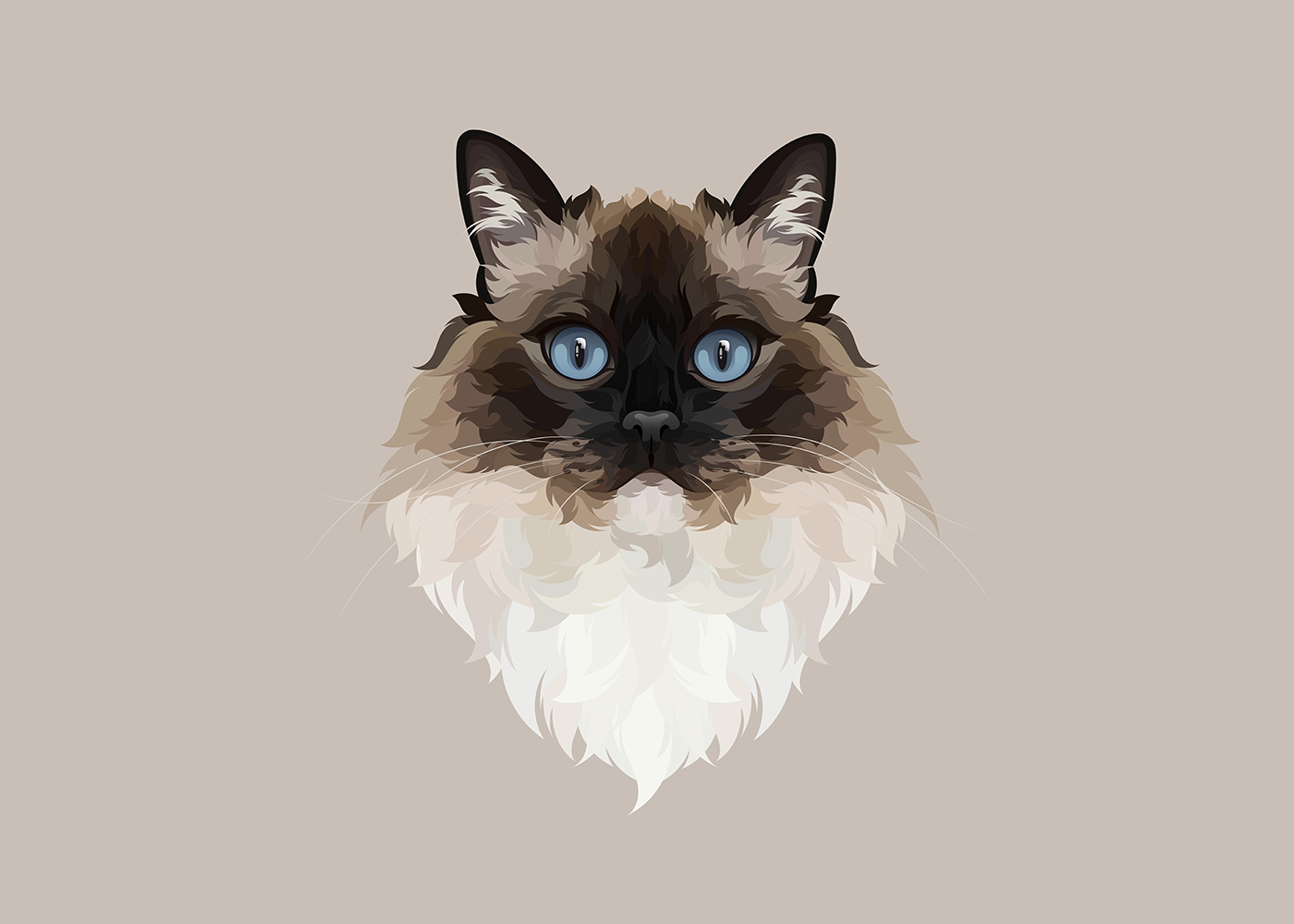 Векторная иллюстрация | Vector pet illustrations — Изображение №3 — Иллюстрация на Dprofile