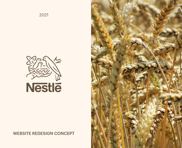 Nestlé — Интерфейсы на Dprofile