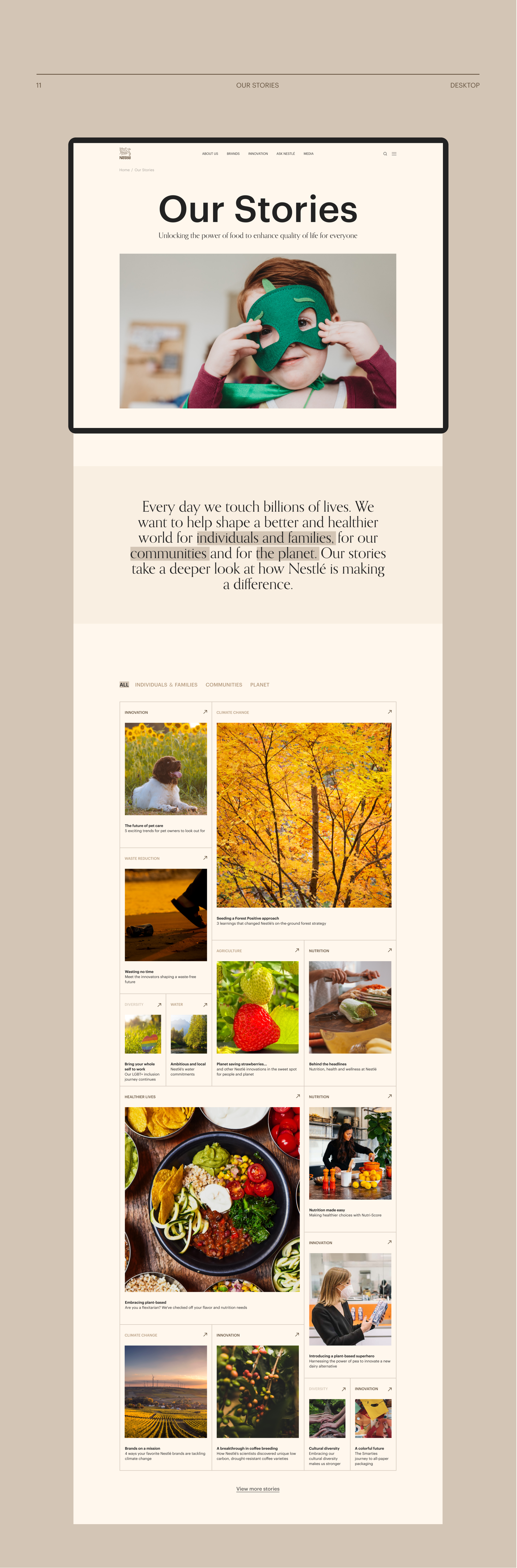 Nestlé — Изображение №10 — Интерфейсы на Dprofile