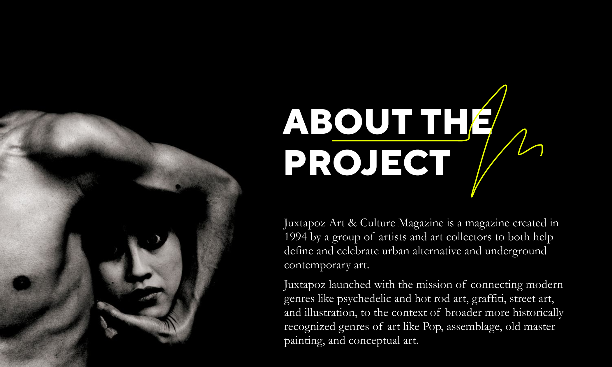 Juxtapoz Magazine — Изображение №2 — Интерфейсы на Dprofile