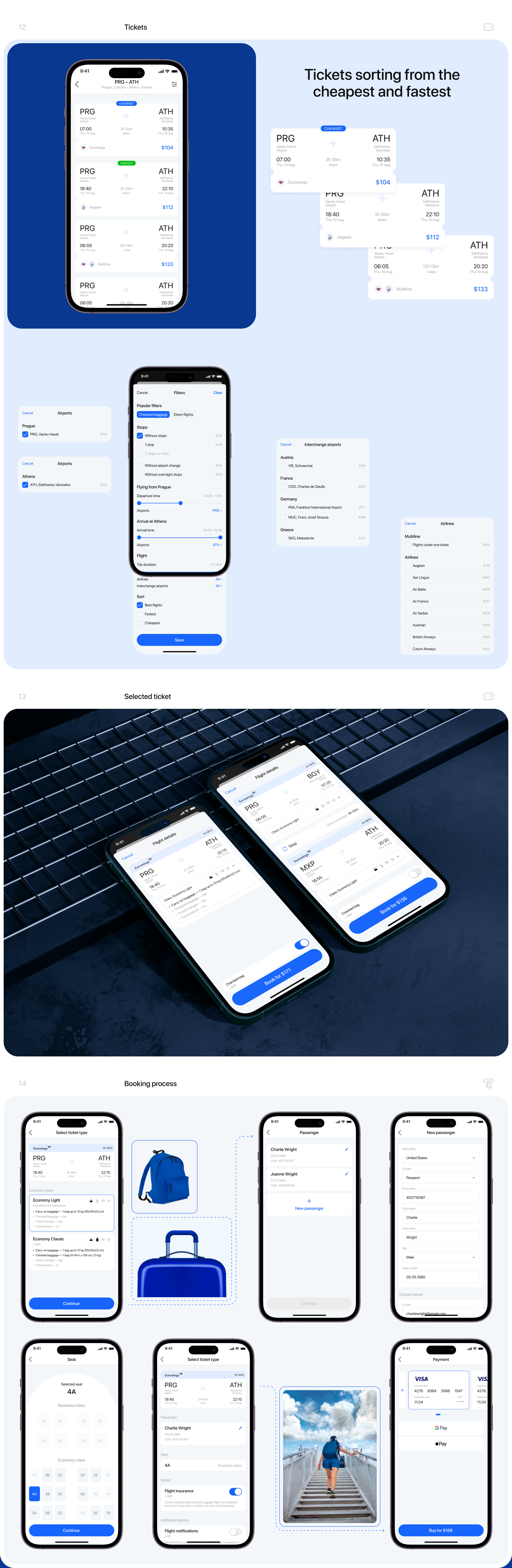 airTicket — Изображение №7 — Интерфейсы на Dprofile