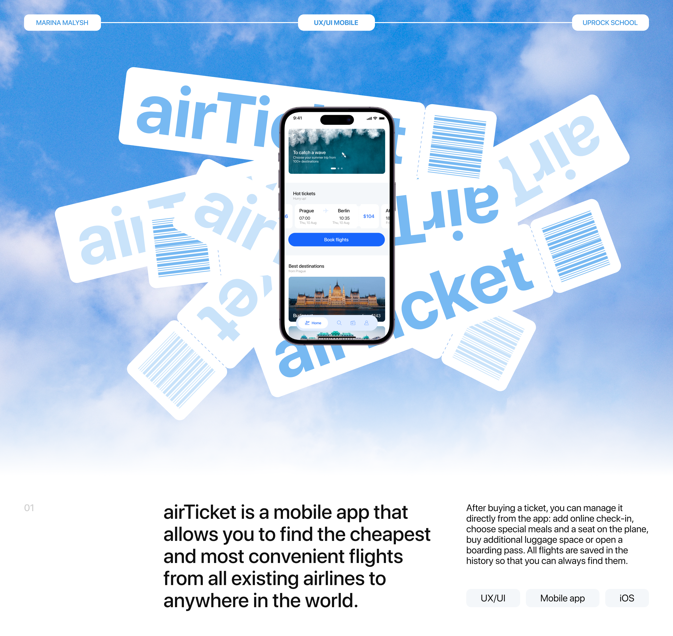 airTicket — Изображение №1 — Интерфейсы на Dprofile