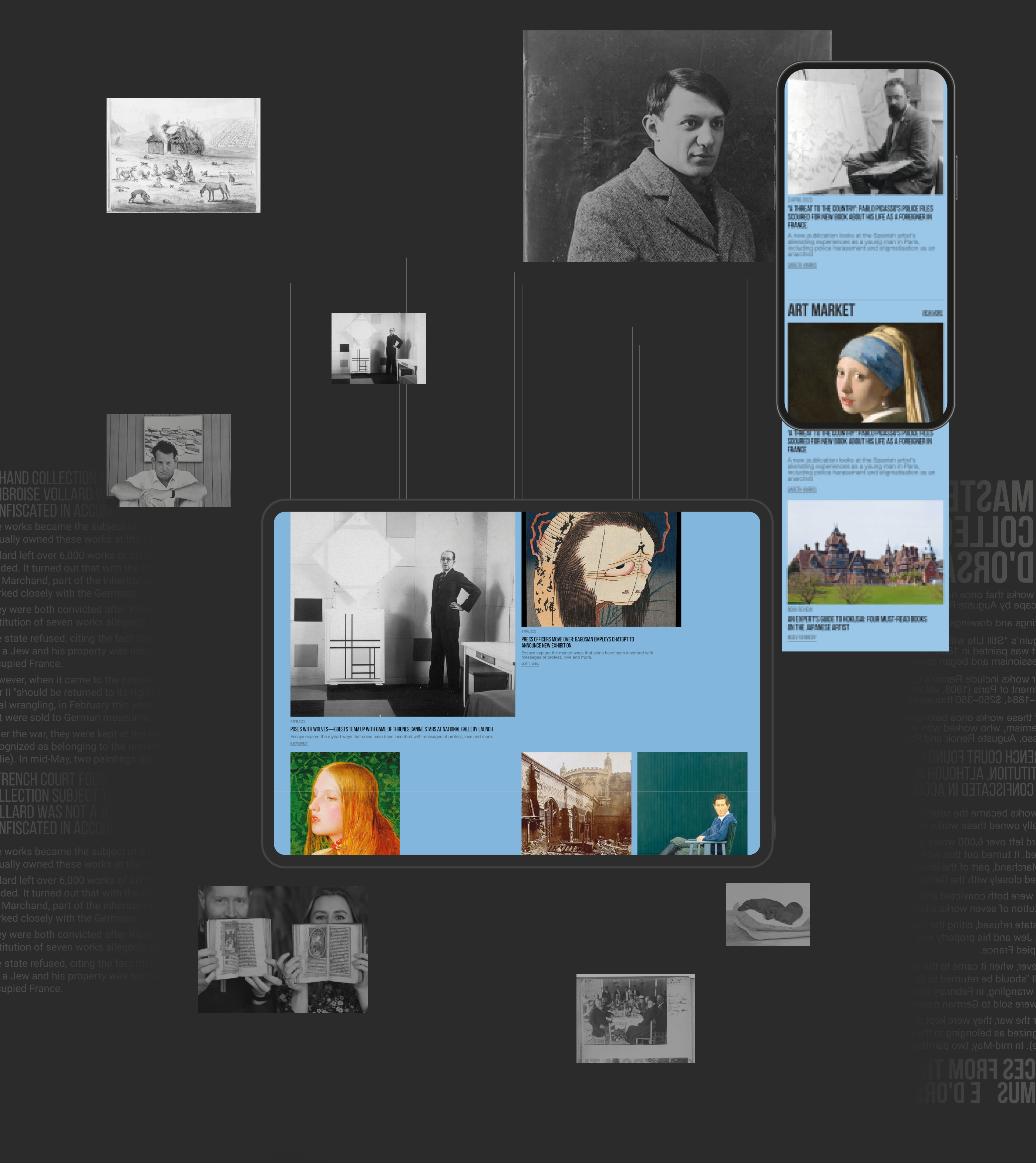 News site: The art newspaper — Изображение №6 — Интерфейсы на Dprofile