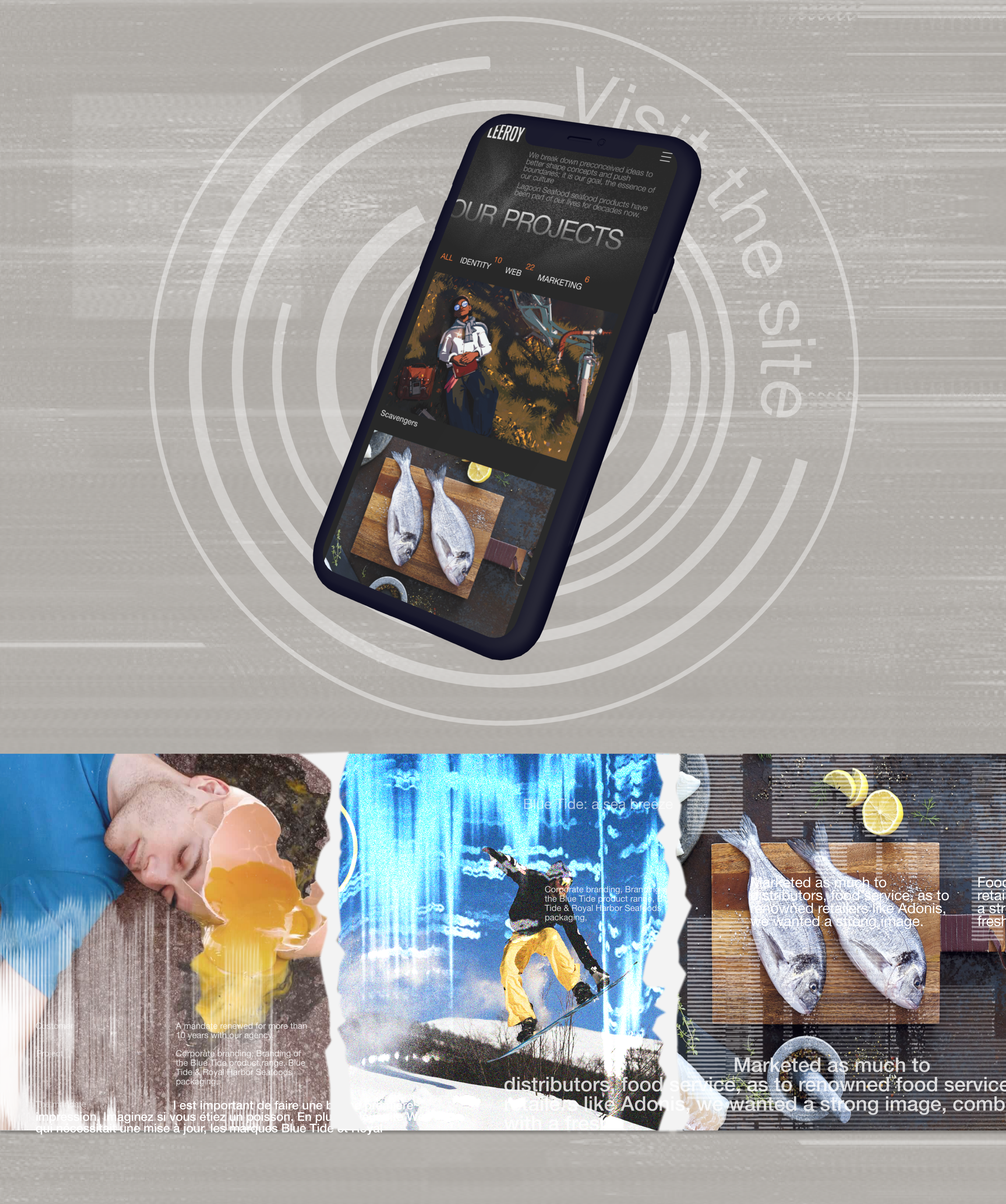 Редизайн сайта агенства — Изображение №4 — Интерфейсы на Dprofile