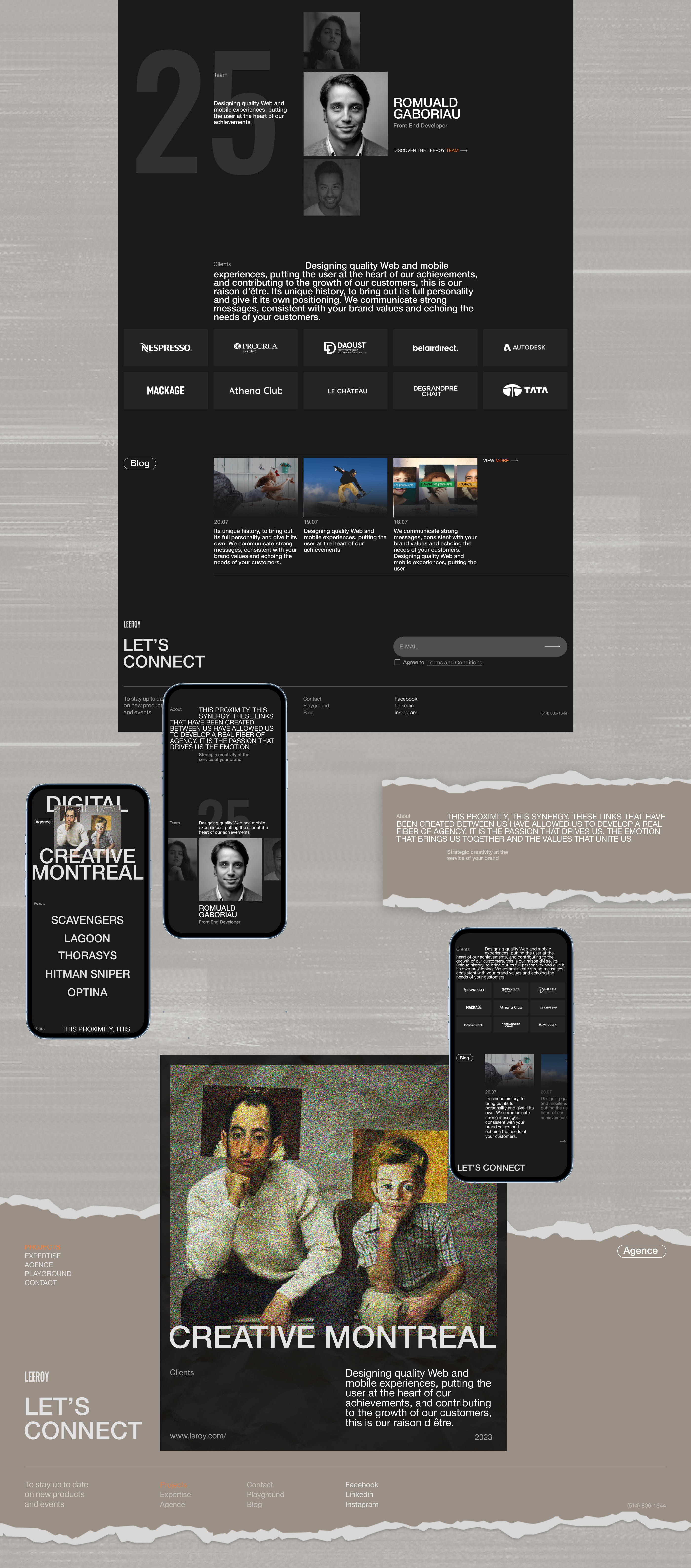 Редизайн сайта агенства — Изображение №2 — Интерфейсы на Dprofile