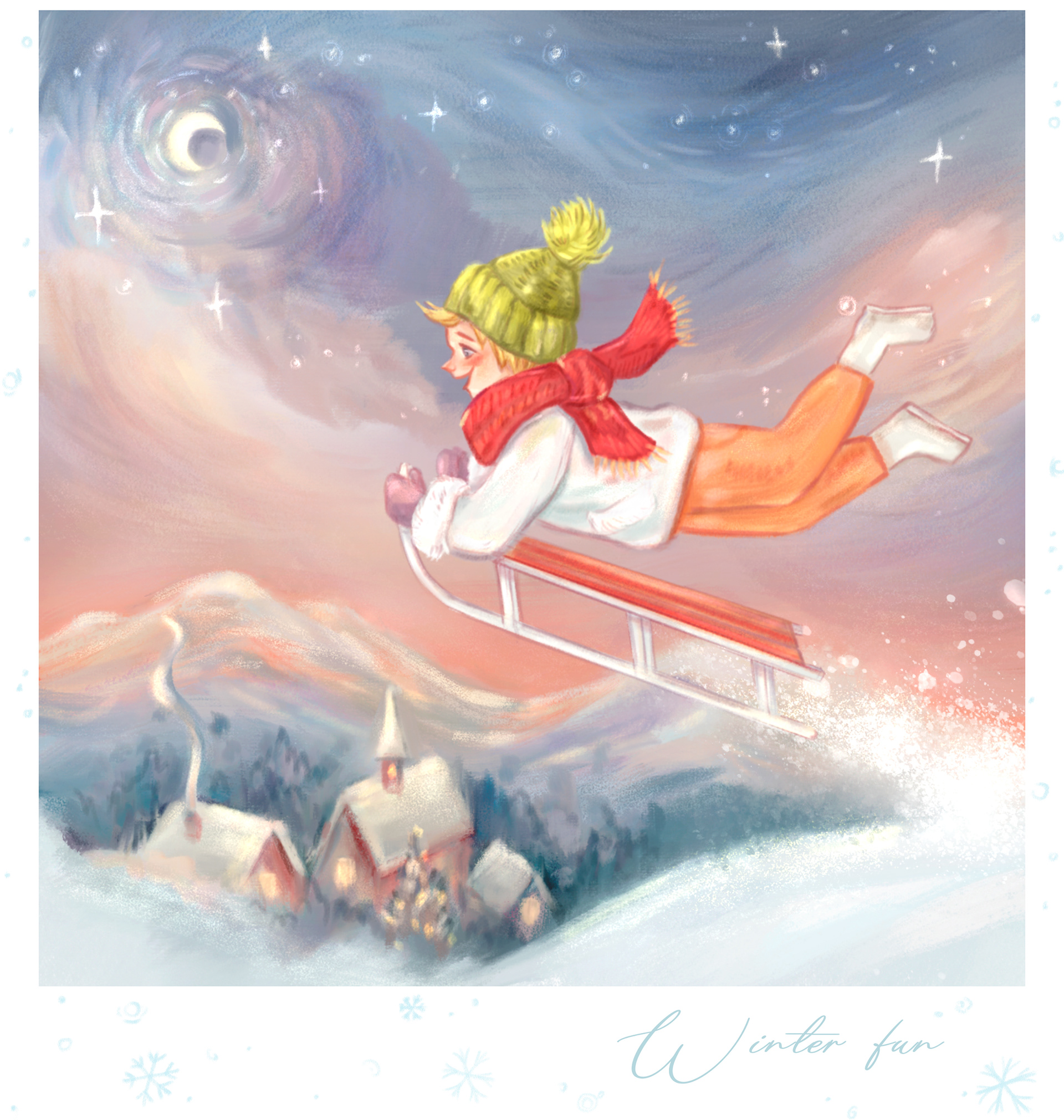 Sweet Winter. Children's illustrations. — Изображение №6 — Иллюстрация, Анимация на Dprofile