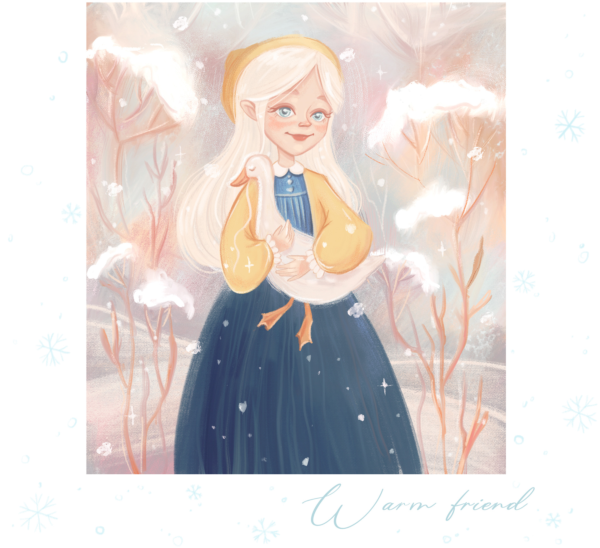 Sweet Winter. Children's illustrations. — Изображение №9 — Иллюстрация, Анимация на Dprofile