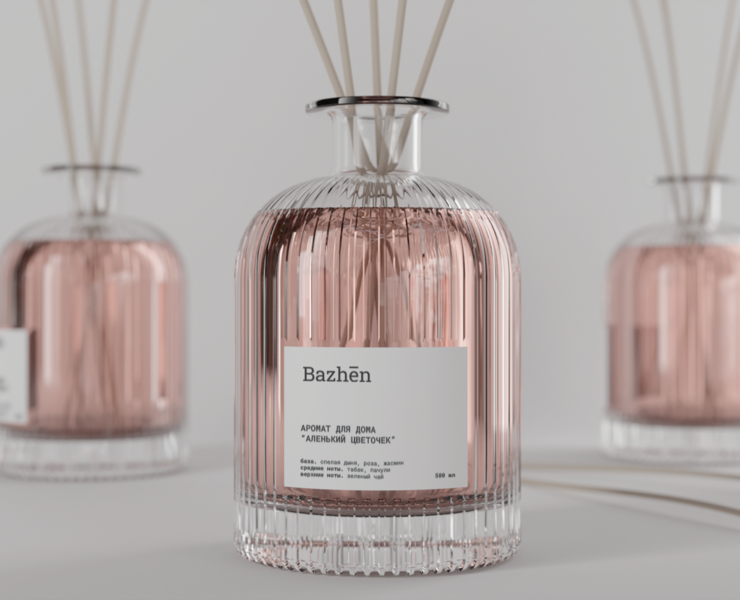 BAZHEN — Брендинг, 3D на Dprofile