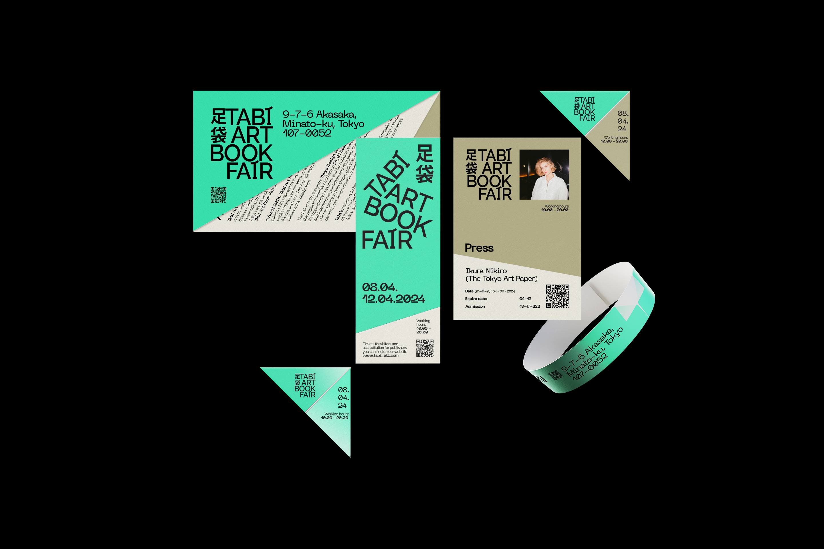 TABI ART BOOK FAIR — Изображение №2 — Брендинг, Графика на Dprofile