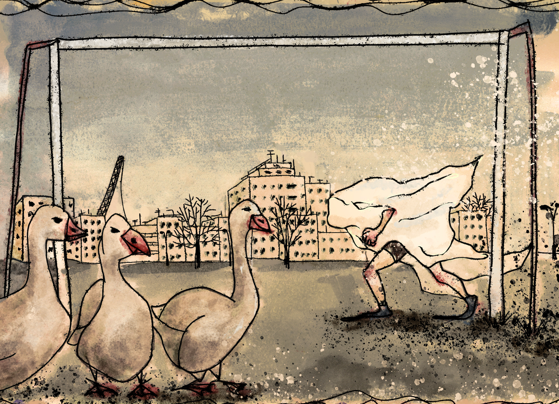 Эмир Кустурица - Время цыган. Фанарт — Изображение №8 — Иллюстрация, Графика на Dprofile