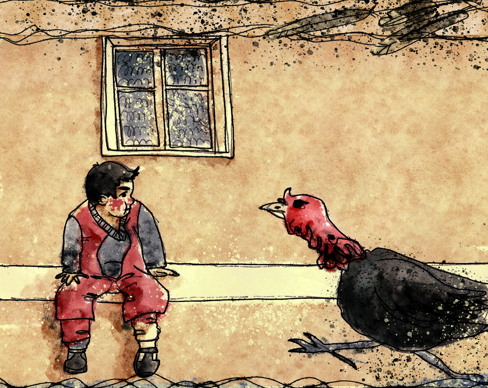 Эмир Кустурица - Время цыган. Фанарт — Изображение №5 — Иллюстрация, Графика на Dprofile
