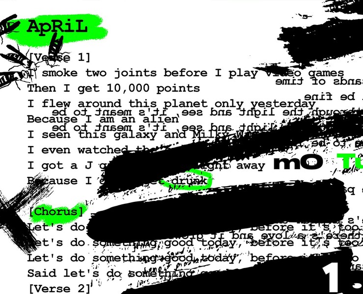 Календарь по альбому «Mind of Mine» ZAYN — Графика на Dprofile