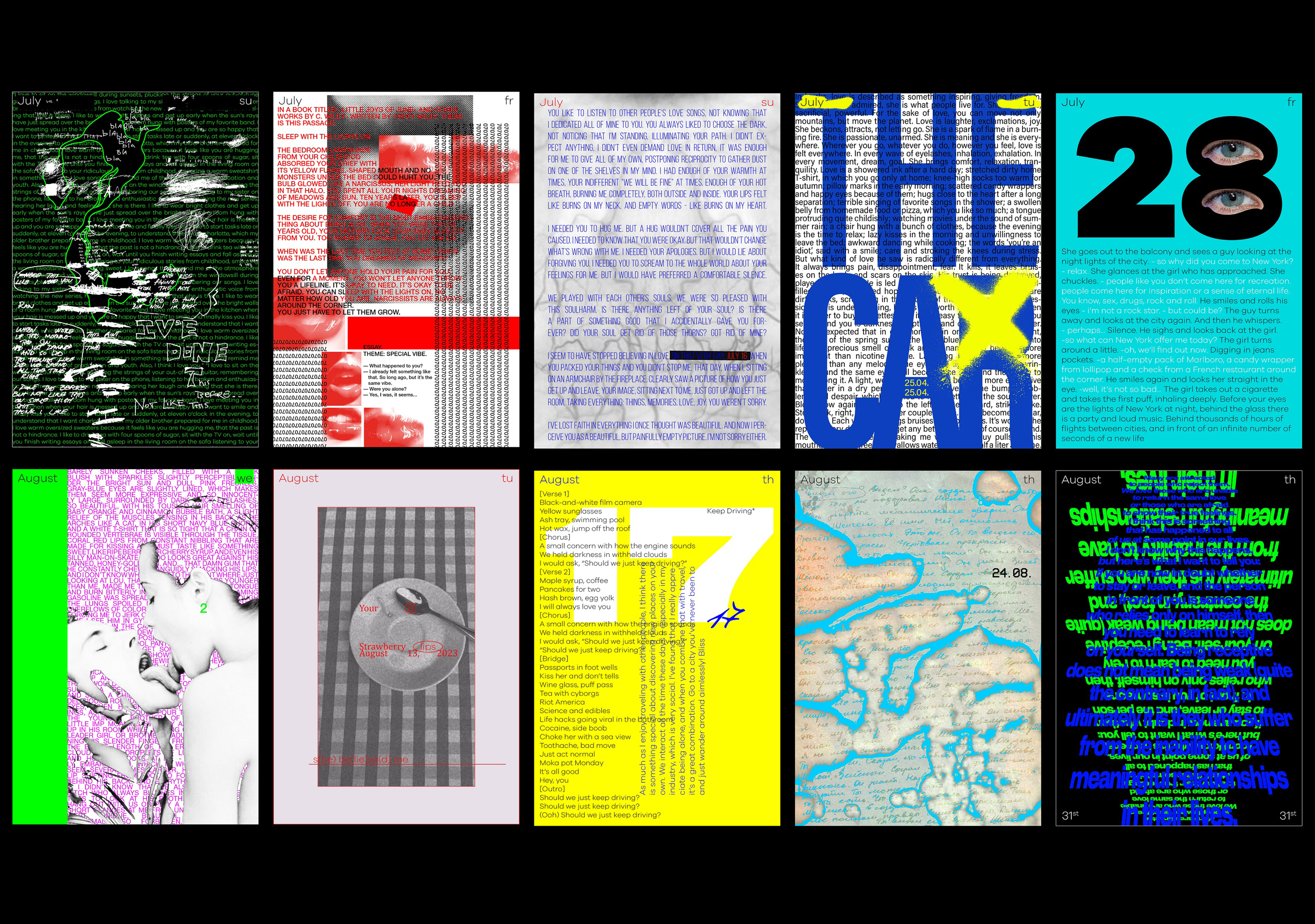 Календарь "OMENS" — Изображение №6 — Иллюстрация, Графика на Dprofile