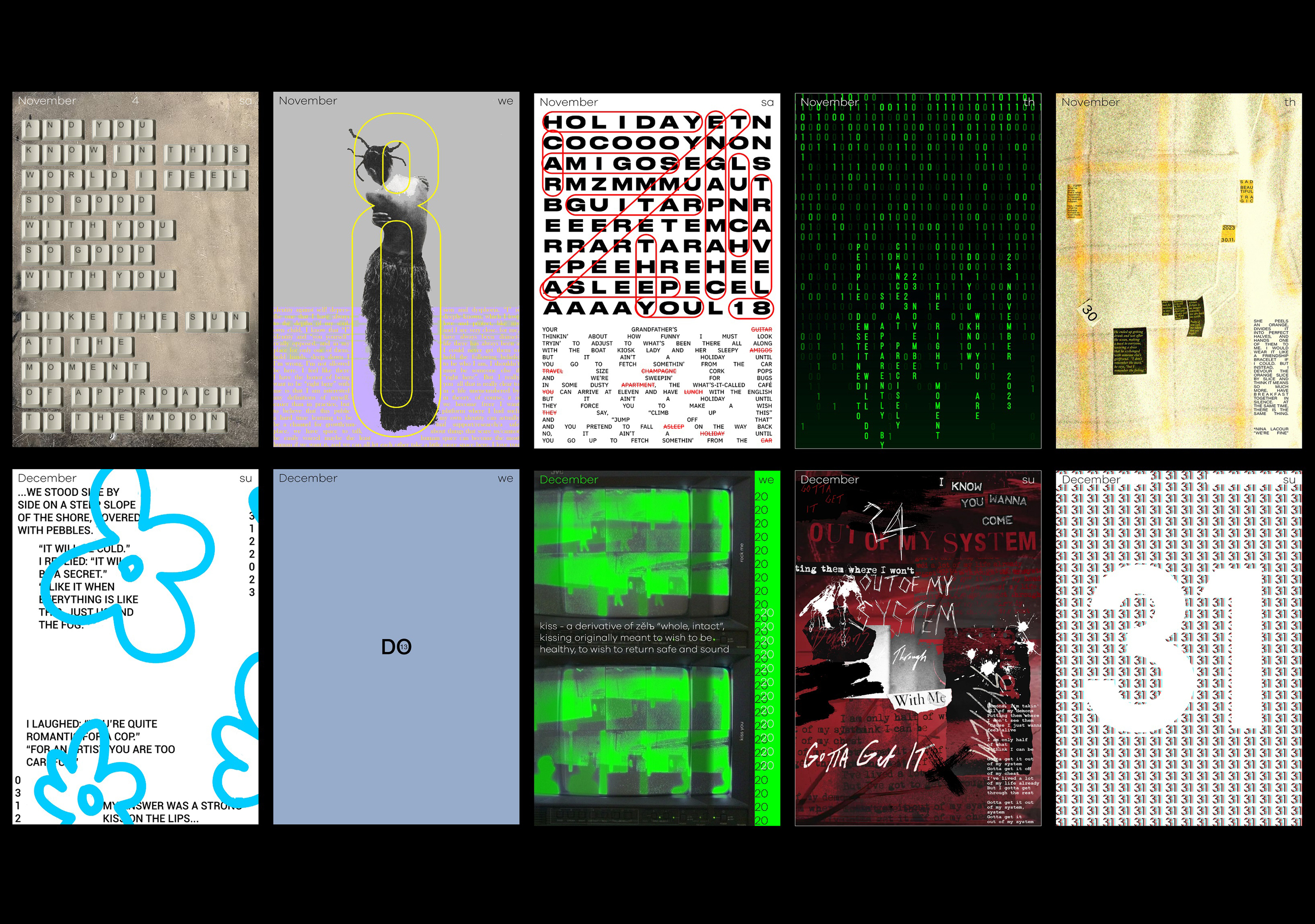 Календарь "OMENS" — Изображение №8 — Иллюстрация, Графика на Dprofile