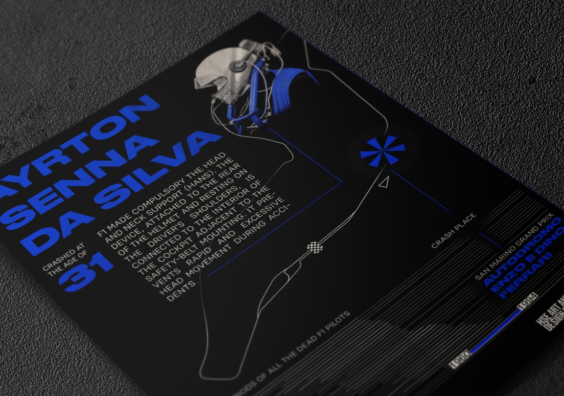 FORMULA 1 FATALITIES — Изображение №9 — Графика на Dprofile