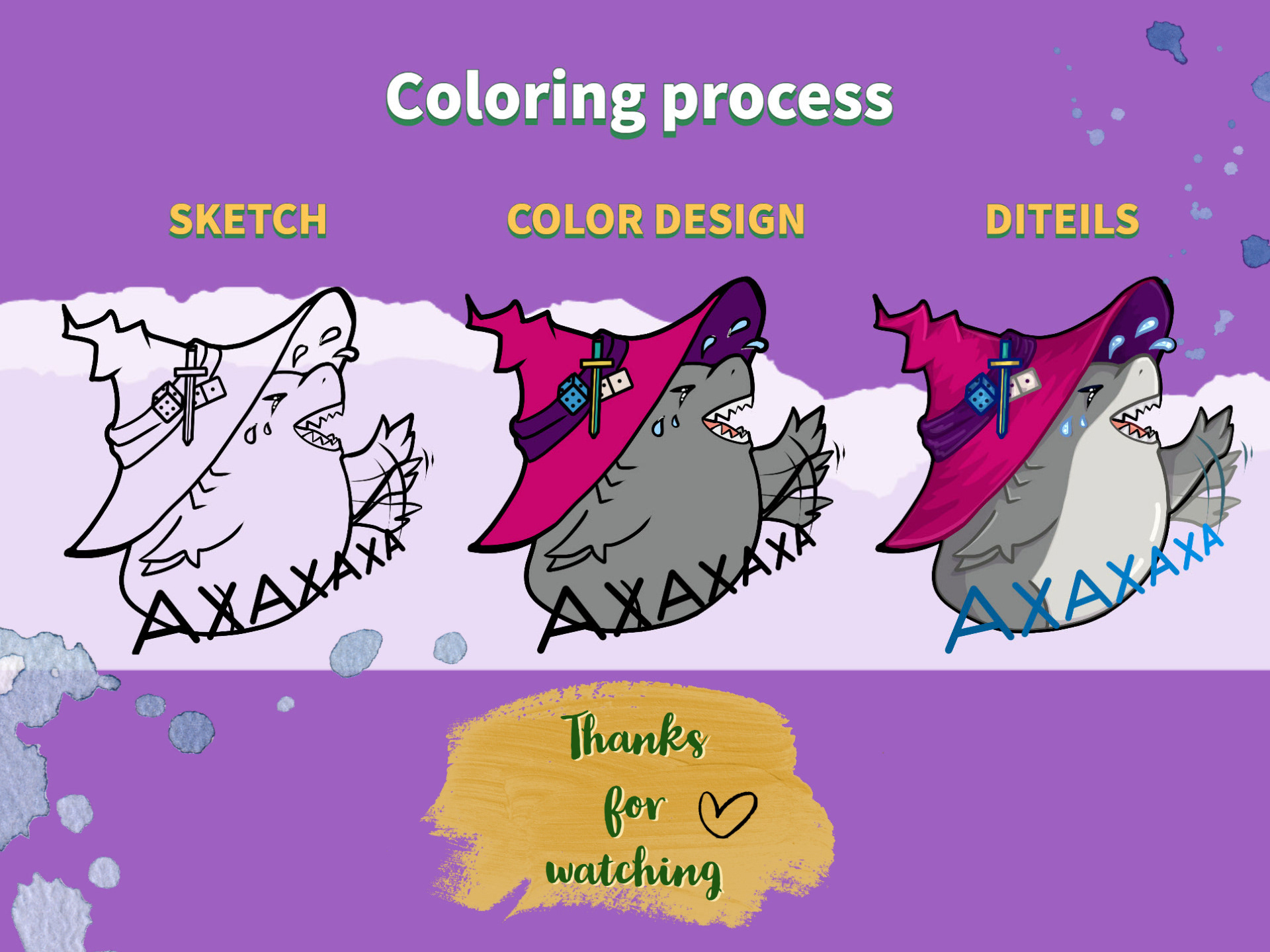 Shark stickers — Изображение №6 — Брендинг, Иллюстрация на Dprofile