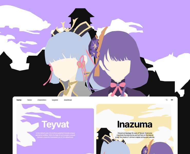 Genshin Impact на Dprofile