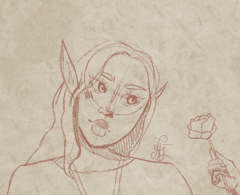 Random sketches | Elf | Digital Art на Dprofile