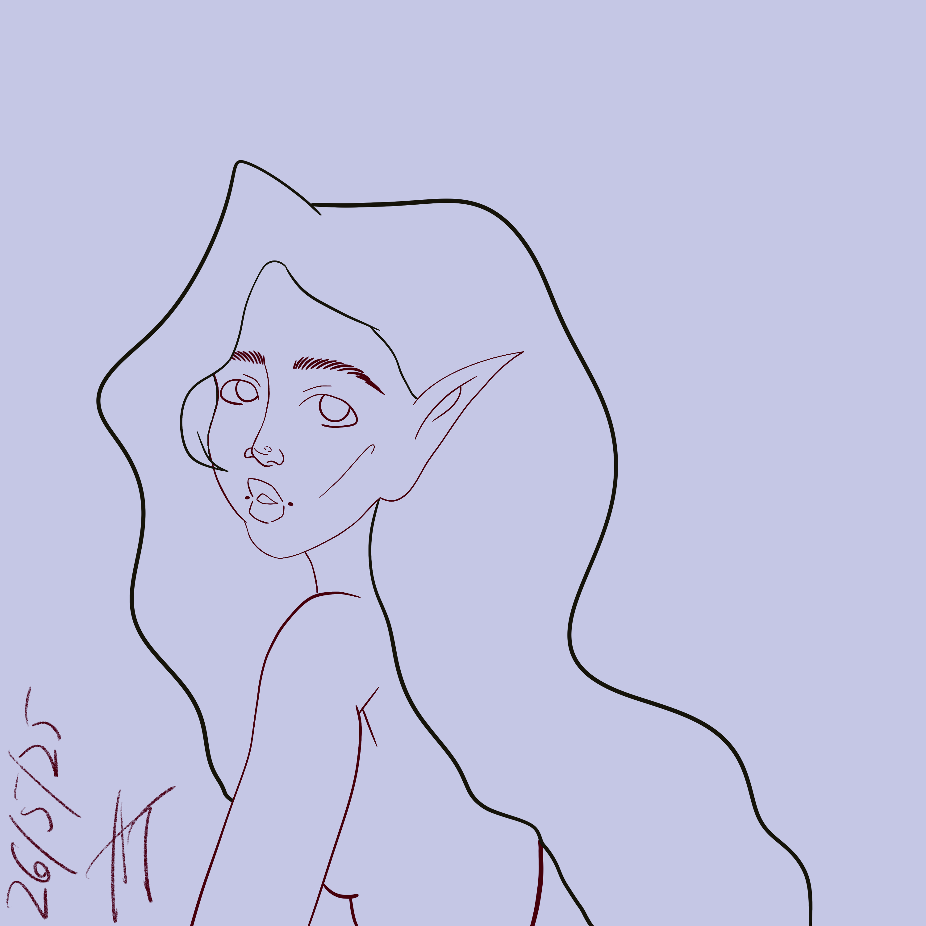 From sketch to result | Digital art — Изображение №2 — Иллюстрация на Dprofile