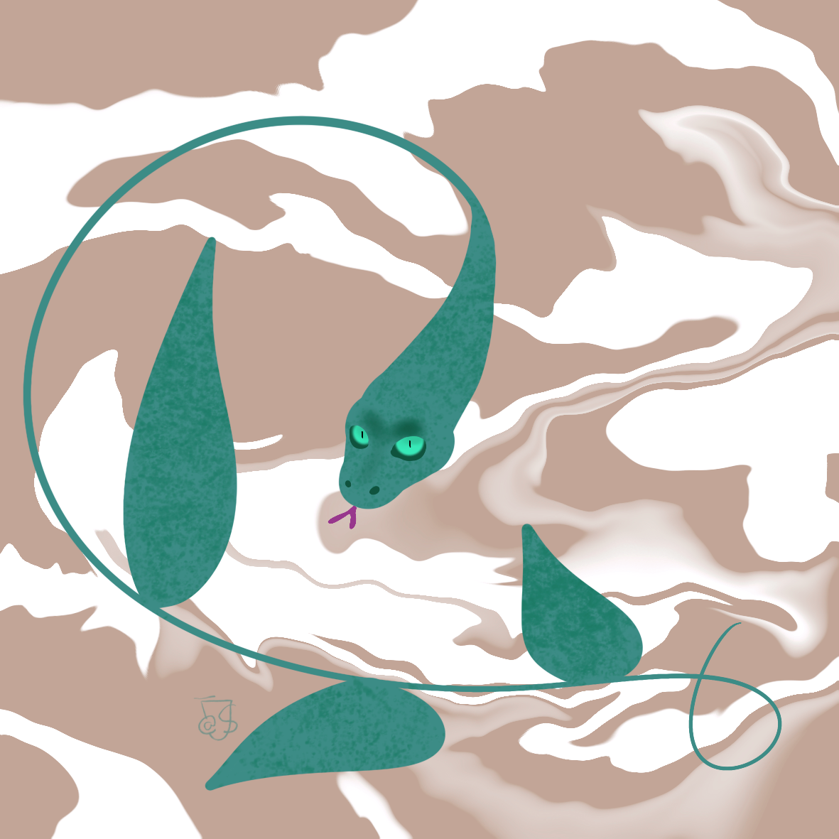Snakes Plants | Digital art — Изображение №1 — Иллюстрация на Dprofile