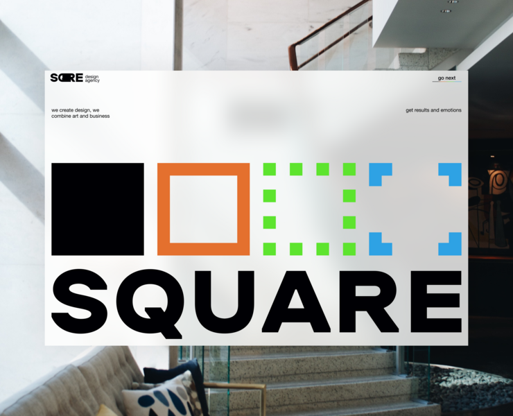 design agency SQUARE — Интерфейсы, Брендинг на Dprofile