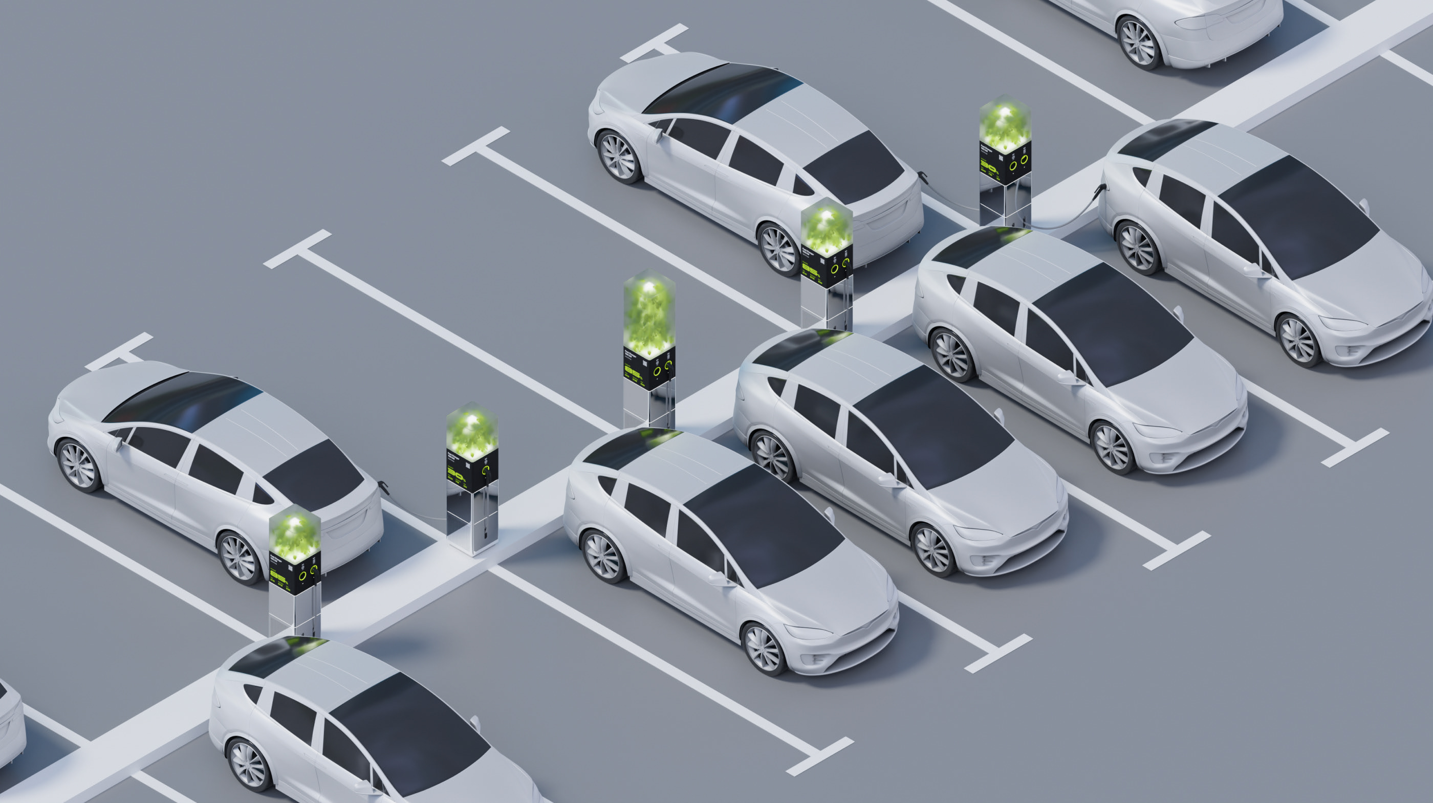LEVITAN. EV Charging Station — Изображение №28 — Интерфейсы, 3D на Dprofile