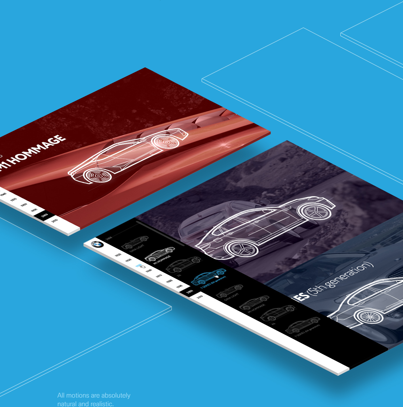 History of BMW. Icons — Изображение №4 — Графика, Анимация на Dprofile