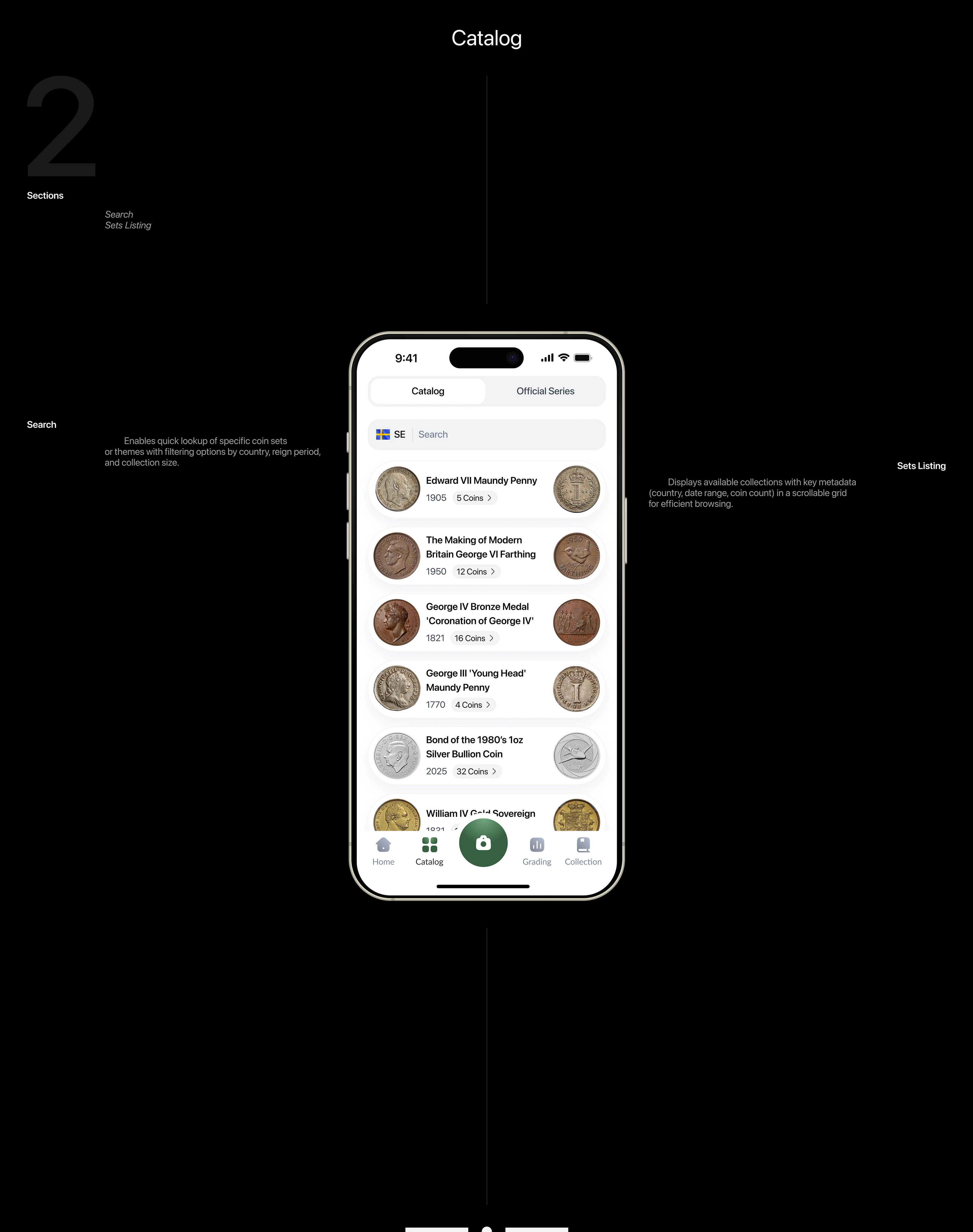 Numisight —  Mobile App & UI/UX — Изображение №22 — Интерфейсы на Dprofile