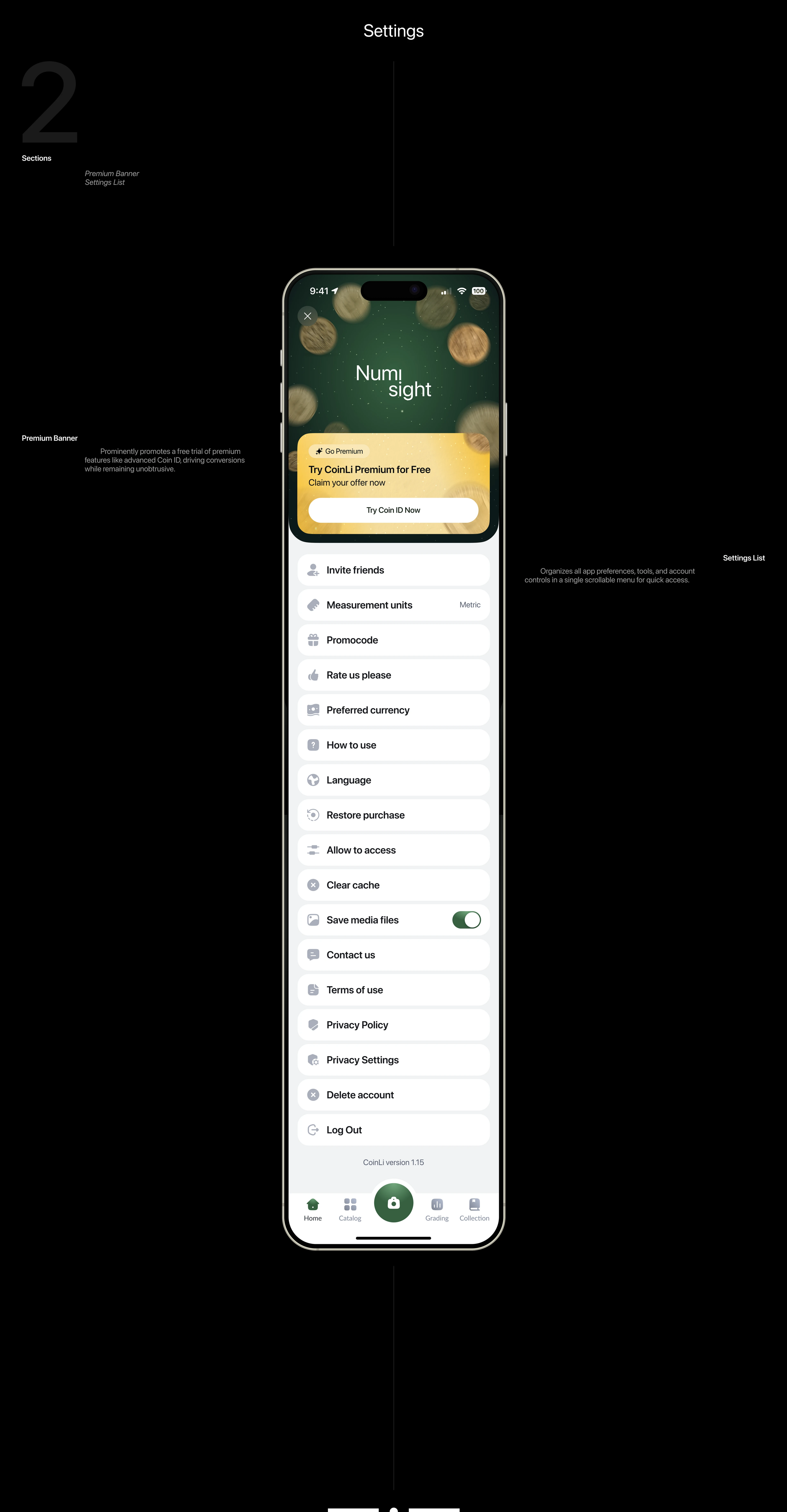 Numisight —  Mobile App & UI/UX — Изображение №25 — Интерфейсы на Dprofile