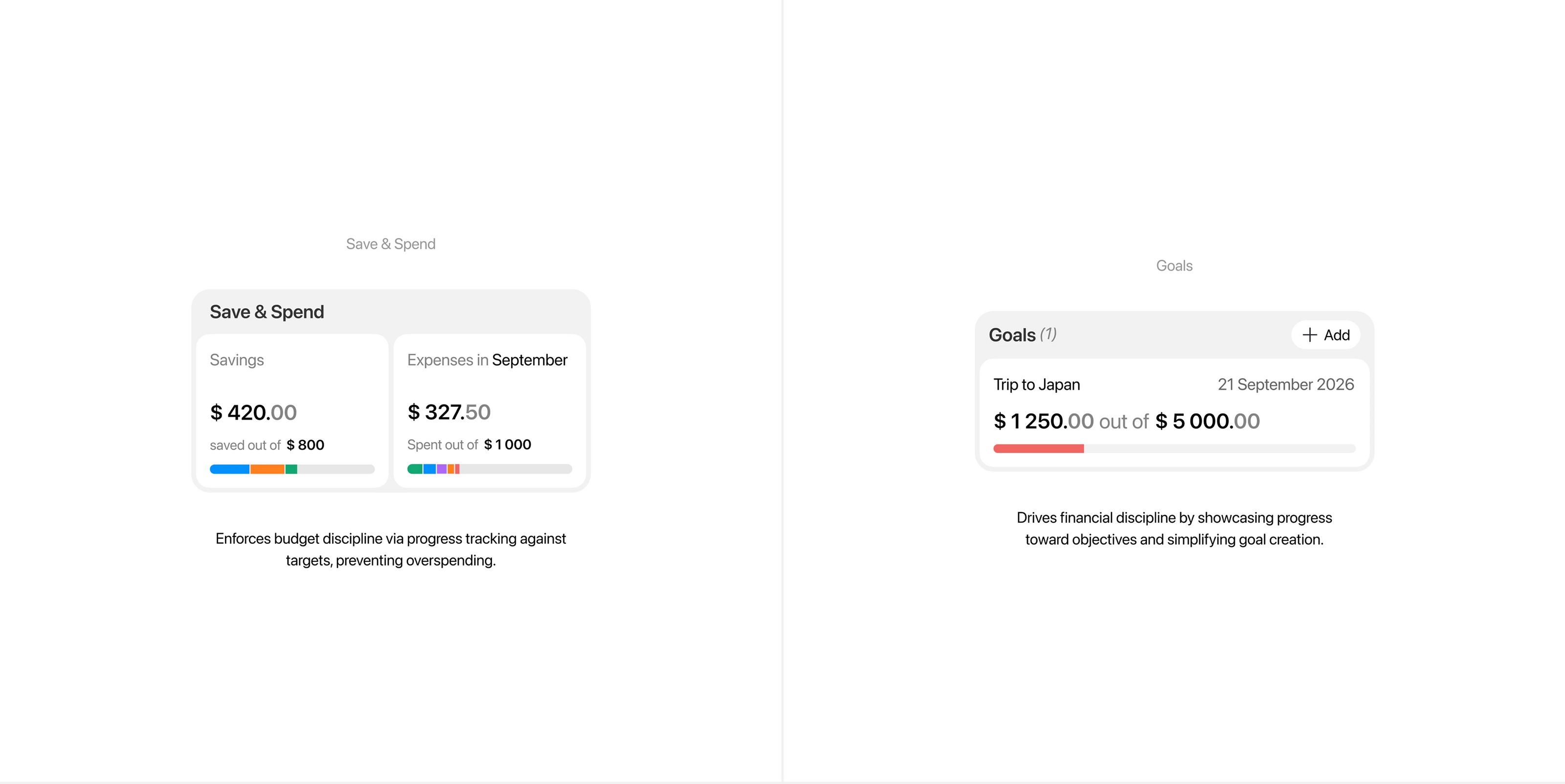 Financial Tracker — Mobile App & UI/UX — Изображение №8 — Интерфейсы на Dprofile
