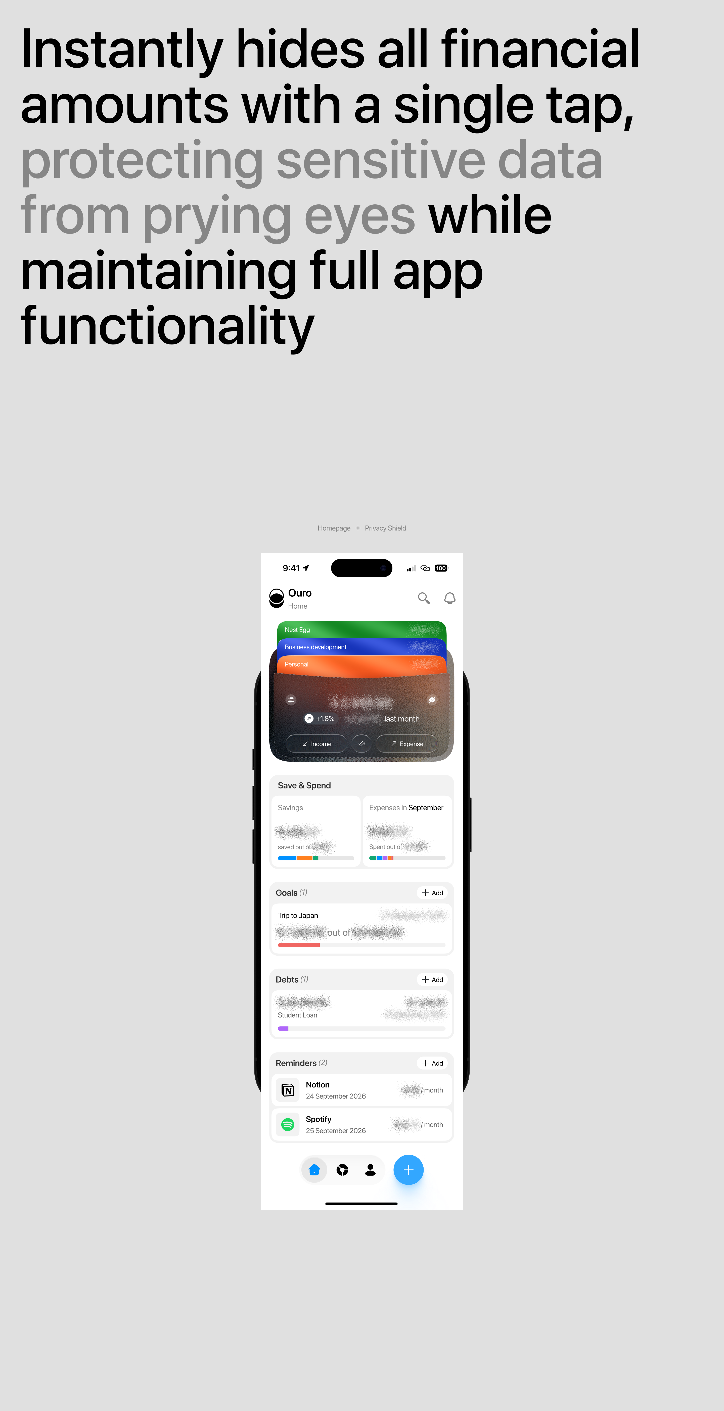 Financial Tracker — Mobile App & UI/UX — Изображение №11 — Интерфейсы на Dprofile