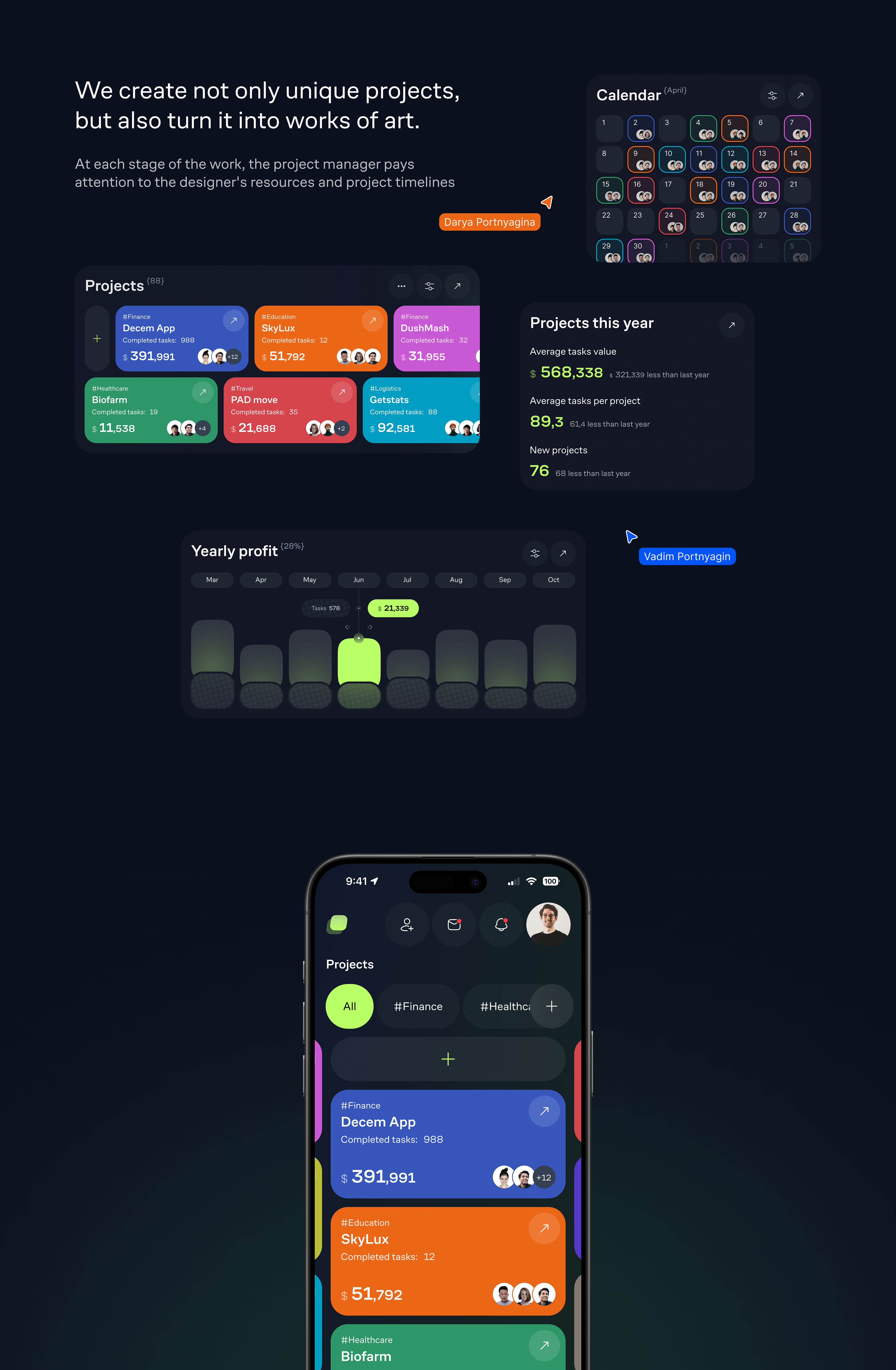 TaskTrail — CRM & ERP — SaaS & UX UI — Изображение №5 — Интерфейсы на Dprofile