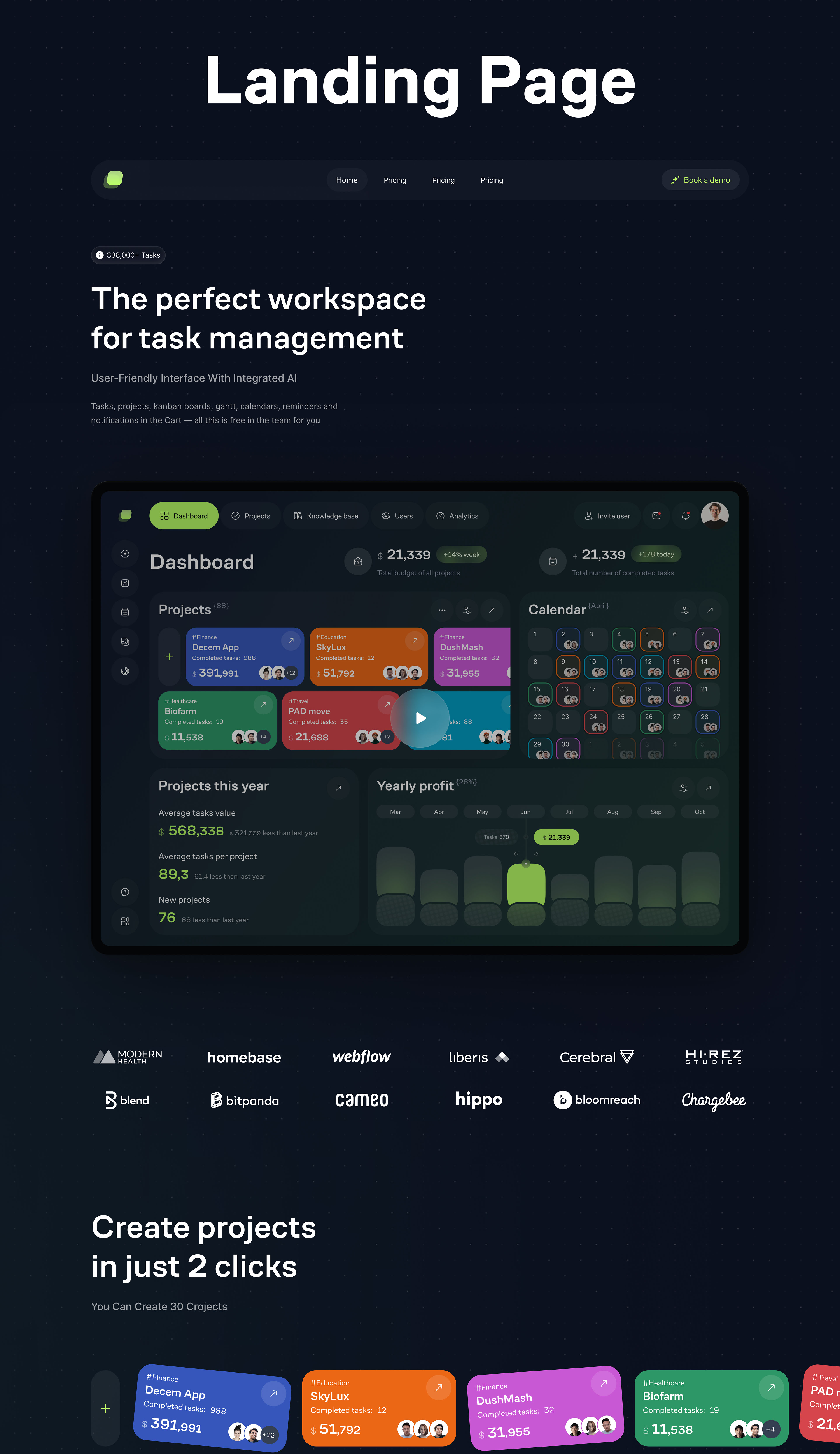 TaskTrail — CRM & ERP — SaaS & UX UI — Изображение №10 — Интерфейсы на Dprofile