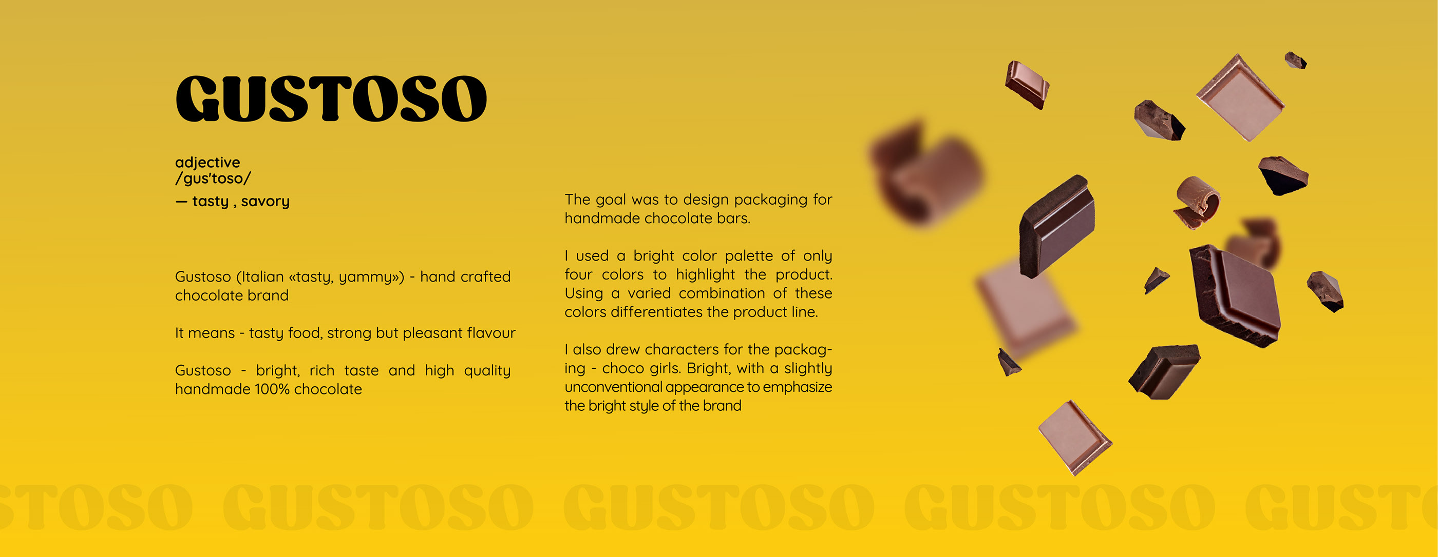 Gustoso. Chocolate Package Design. Illustrations — Изображение №2 — Брендинг, Иллюстрация на Dprofile