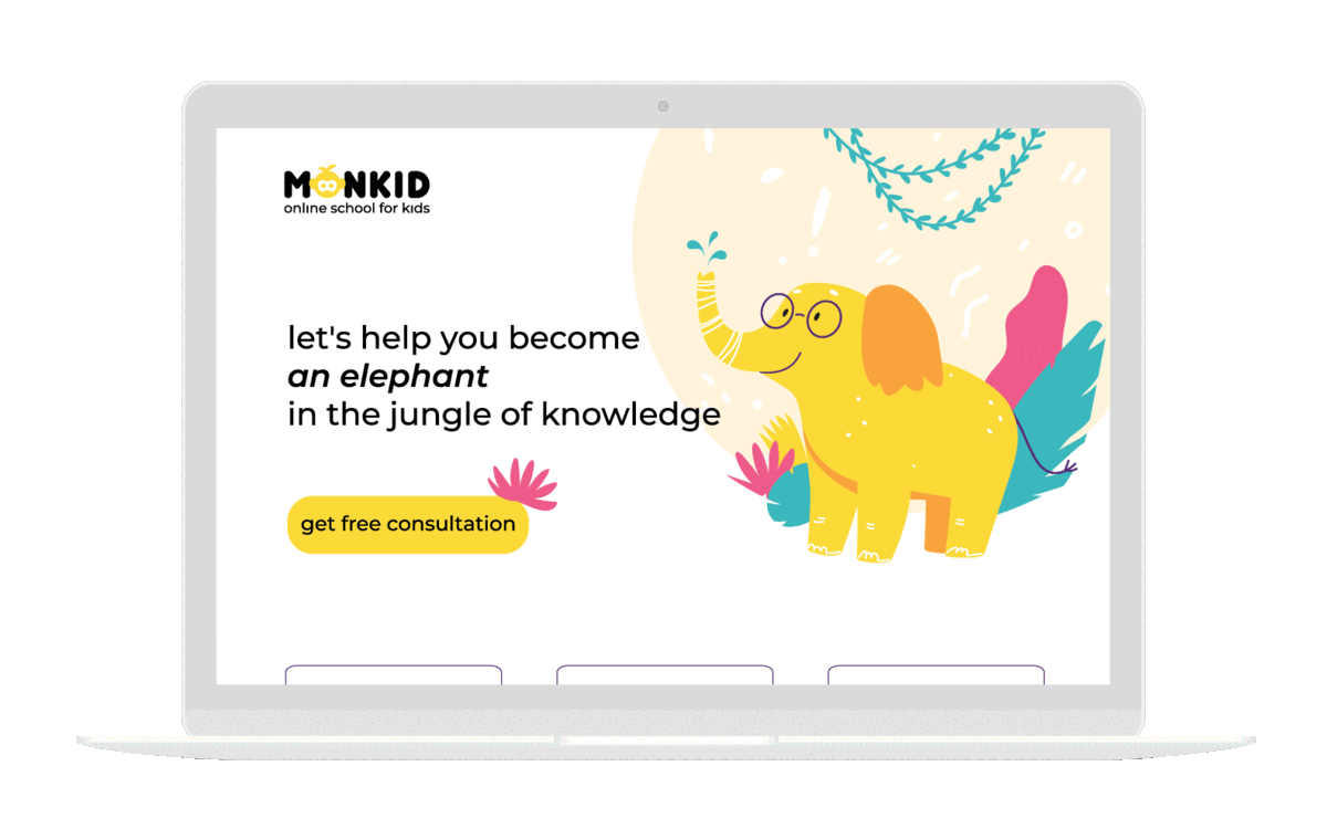 Monkid. Children's Online School. Brand Visual Identity — Изображение №12 — Брендинг, Иллюстрация на Dprofile