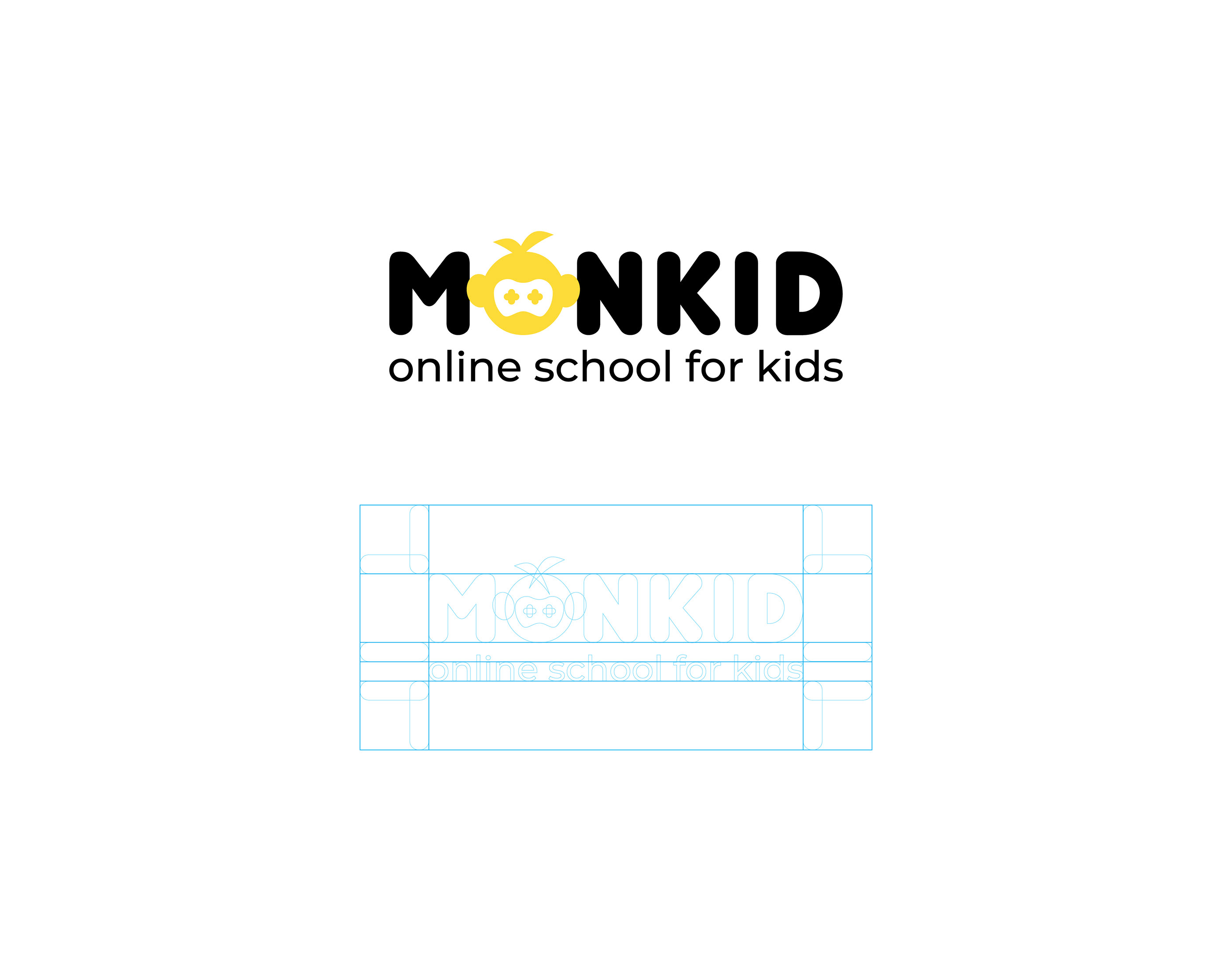 Monkid. Children's Online School. Brand Visual Identity — Изображение №3 — Брендинг, Иллюстрация на Dprofile