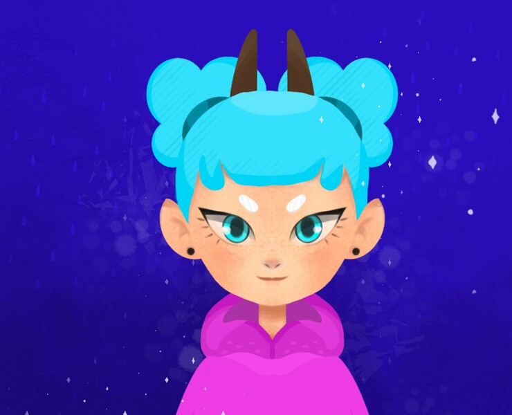 Gambie. Illustration. Character Design — Иллюстрация, Графика на Dprofile