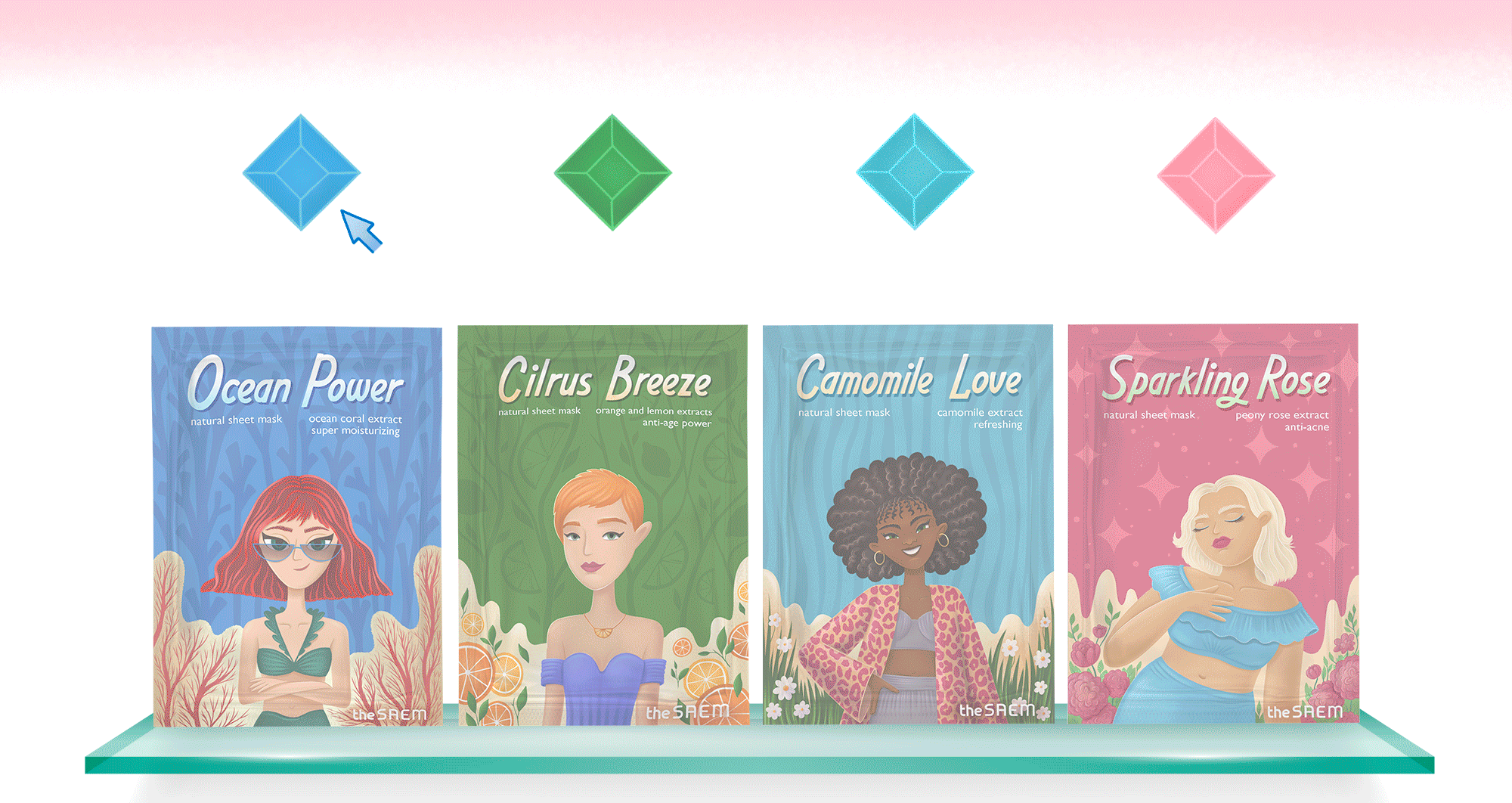 Face masks packaging design — Изображение №11 — Иллюстрация, Графика на Dprofile