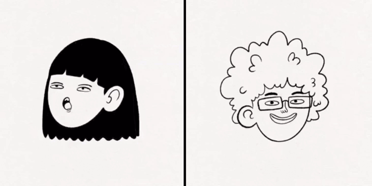 Короткие ч/б анимации — Изображение №3 — Иллюстрация, Анимация на Dprofile