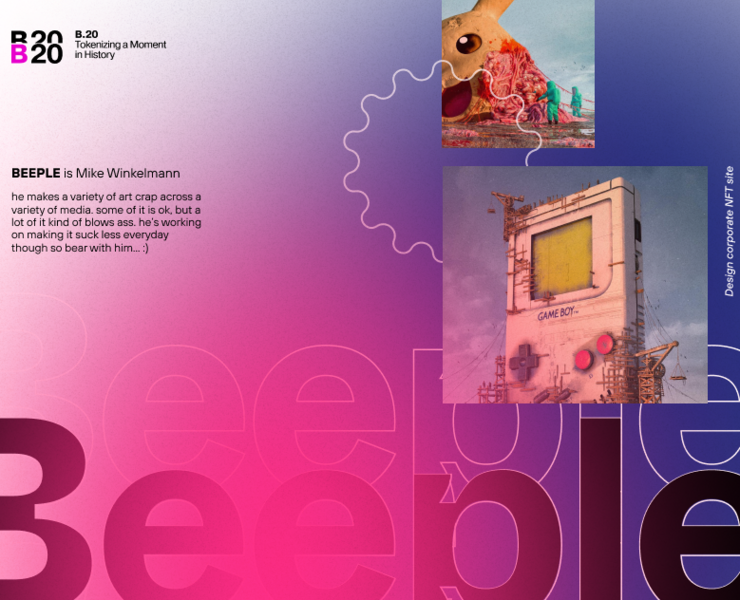 B.20 - Website design concept — Интерфейсы, Иллюстрация, Анимация на Dprofile