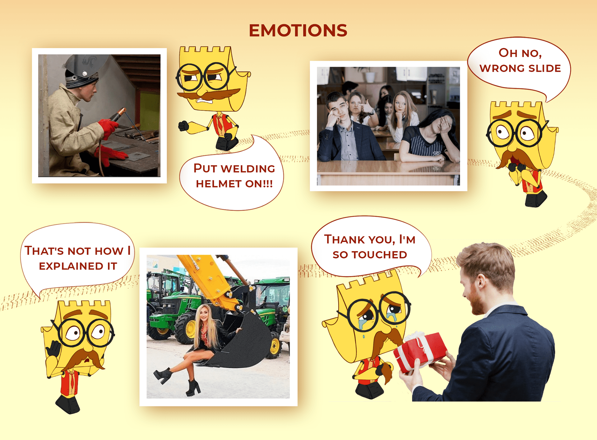 Бренд-персонаж для учебного центра "Профессия" — Изображение №6 — Брендинг, Иллюстрация на Dprofile