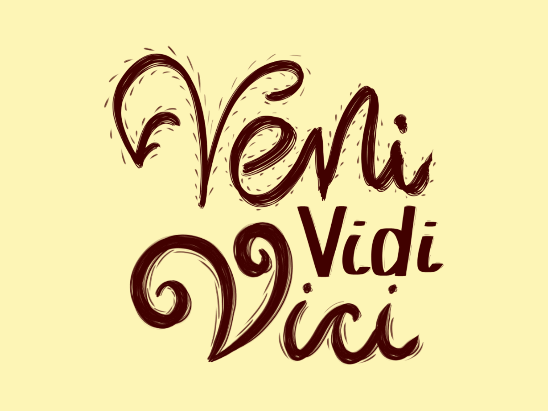 Леттеринг. Латинские крылатые выражения — Изображение №18 — Брендинг, Иллюстрация на Dprofile