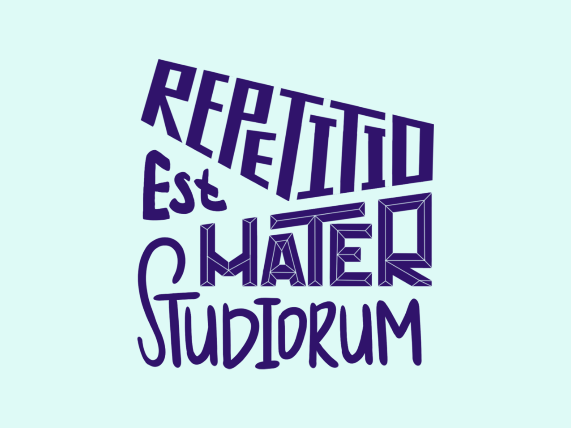 Леттеринг. Латинские крылатые выражения — Изображение №2 — Брендинг, Иллюстрация на Dprofile