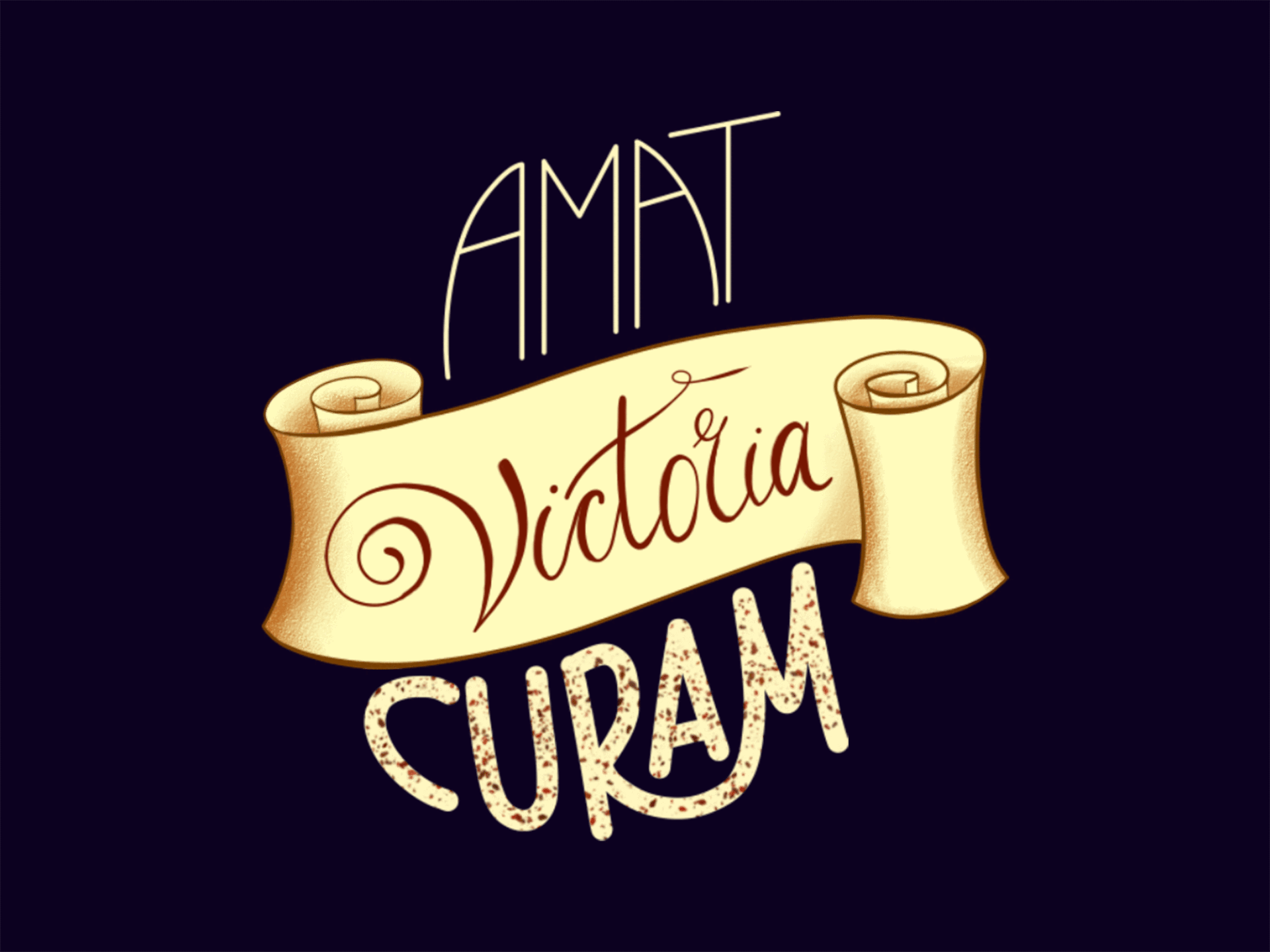 Леттеринг. Латинские крылатые выражения — Изображение №24 — Брендинг, Иллюстрация на Dprofile