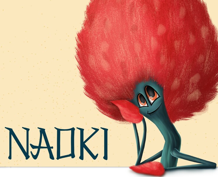 Бренд персонаж "Naoki" для магазина бонсай — Иллюстрация, Анимация на Dprofile