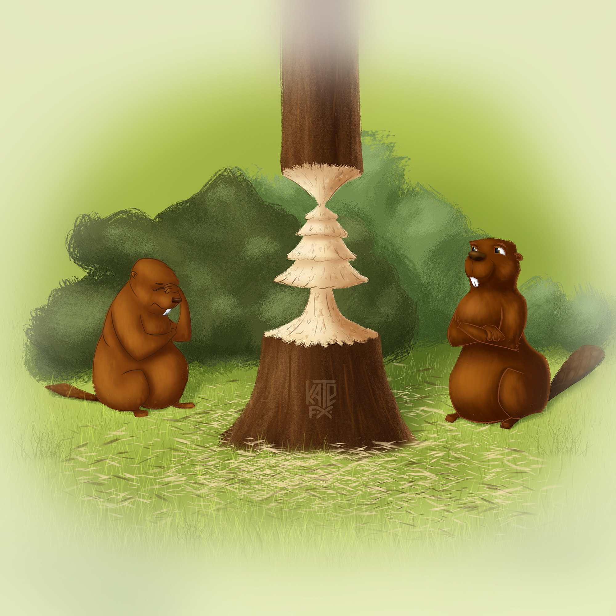 Забавные животные. — Изображение №2 — Иллюстрация на Dprofile