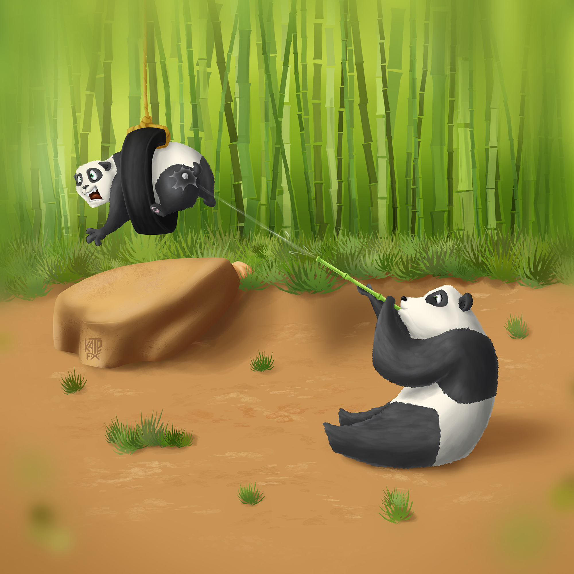 Забавные животные. — Изображение №6 — Иллюстрация на Dprofile